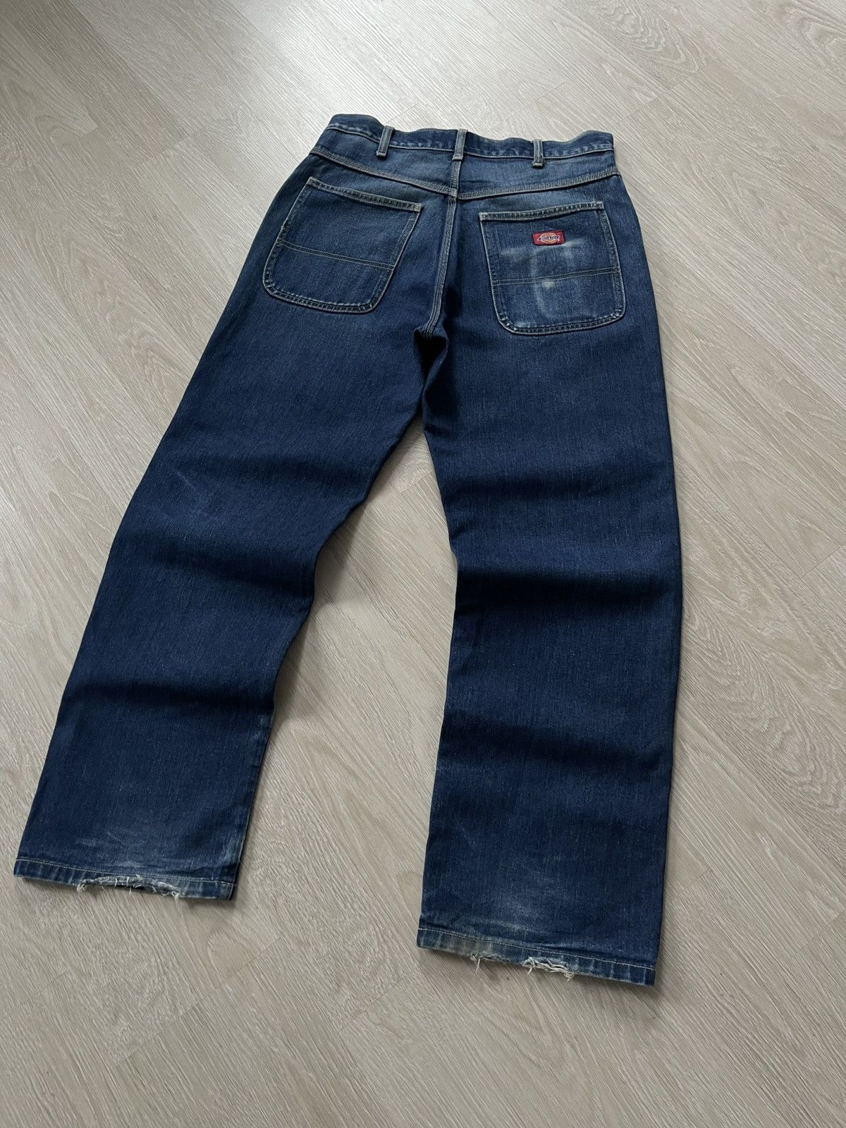 Dickies crazy vintage 90s dickies loose distressed y2k jeans pants Size US 32 / EU 48 - 1 Thumbnail
