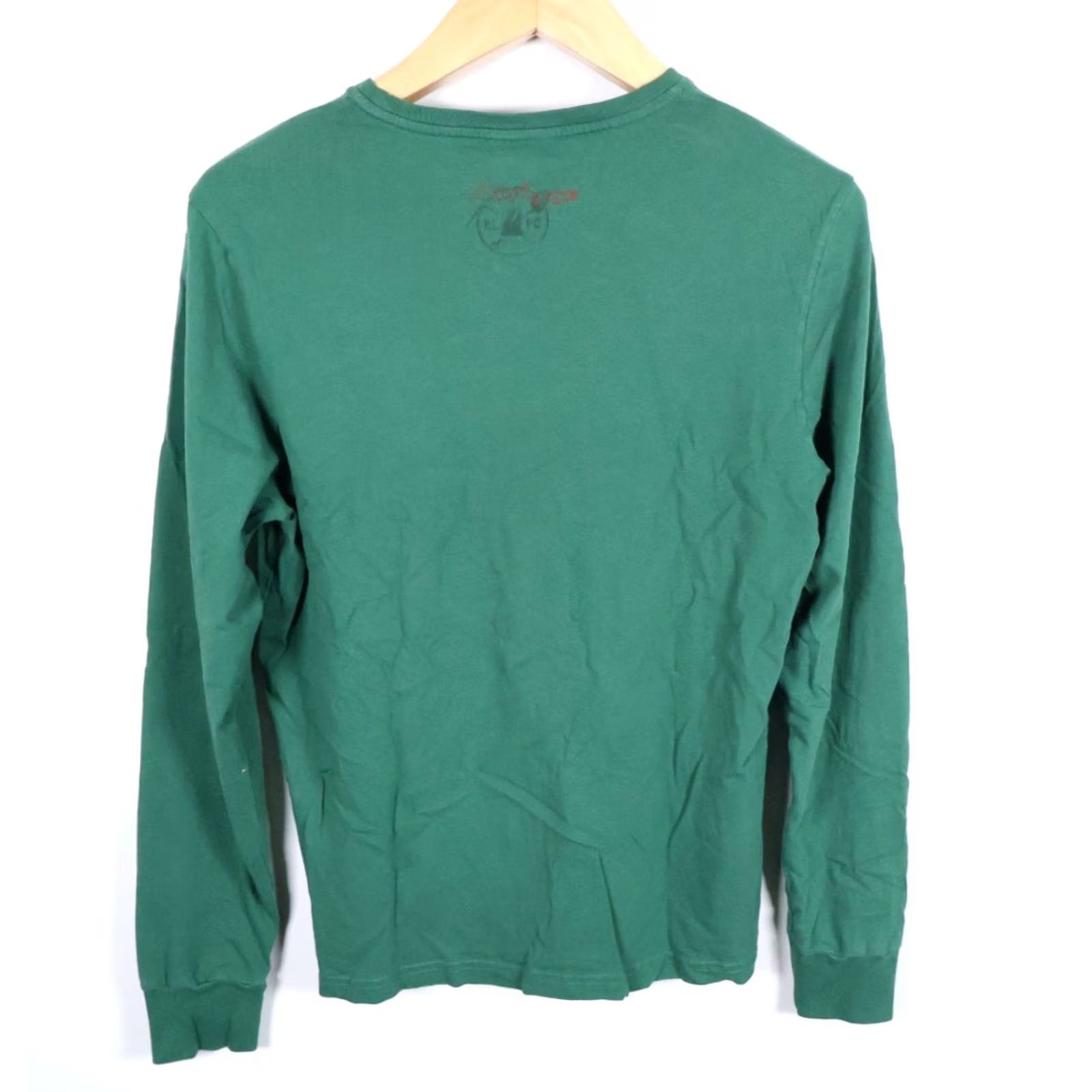 Polo Ralph Lauren VINTAGE Polo Ralph Lauren Long Sleeve T-Shirt Men's M Green Klondike Mines 90s Outdoor Graphic Print Shirt Mens Size US M / EU 48-50 / 2 - 2 Thumbnail