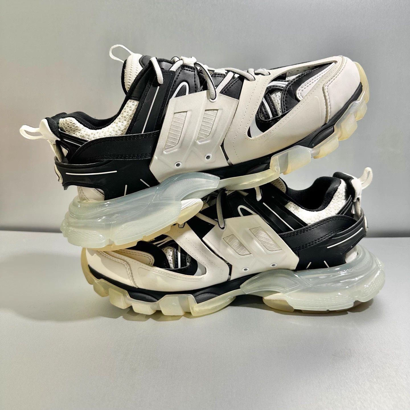 Balenciaga Balenciaga Track Black White 42 Size US 9 / EU 42 - 4 Thumbnail