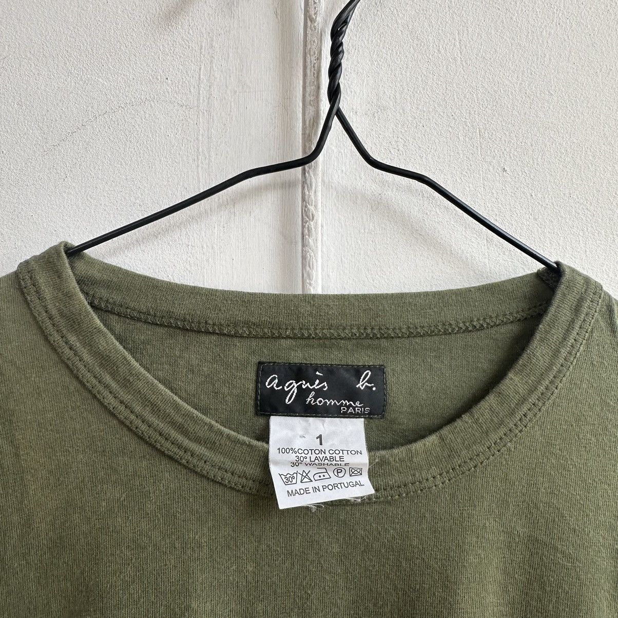 agnes b. Vintage Agnes B logo Longsleeve Size US S / EU 44-46 / 1 - 9 Thumbnail