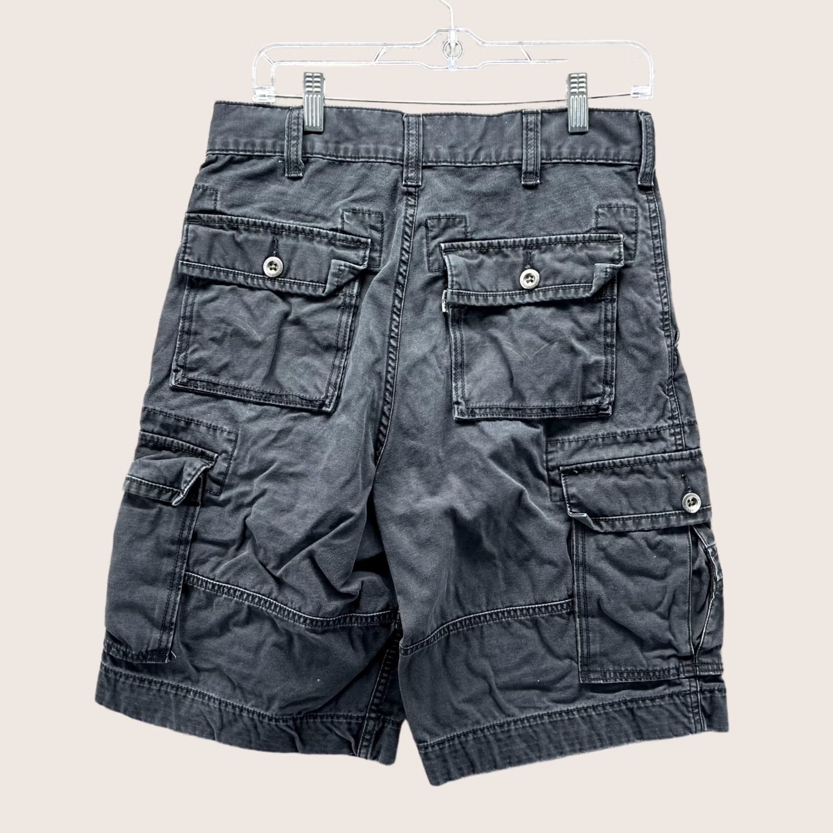 Levi's Levis Cargo Shorts Mens 30 Gray Multi Pocket Utility Casual Summer Outdoor Size US 30 / EU 46 - 1 Thumbnail