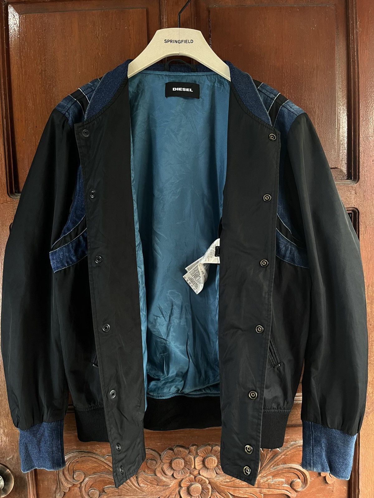 Diesel DIESEL J-FONTY BOMBER JACKET Size US M / EU 48-50 / 2 - 9 Thumbnail