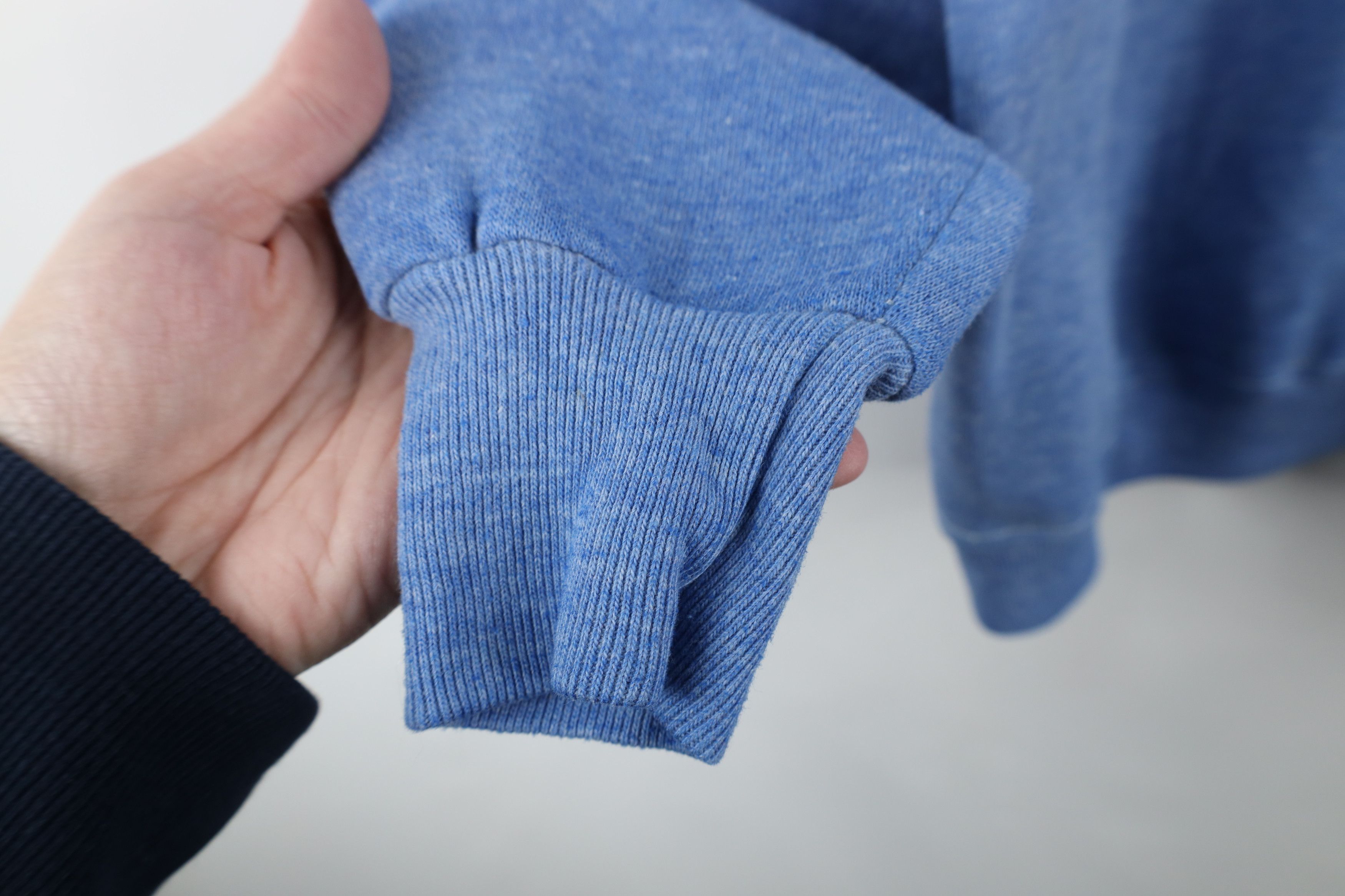 Vintage Vintage 70s Streetwear Boxy Fit Sweatshirt Heather Blue USA Size US M / EU 48-50 / 2 - 6 Thumbnail