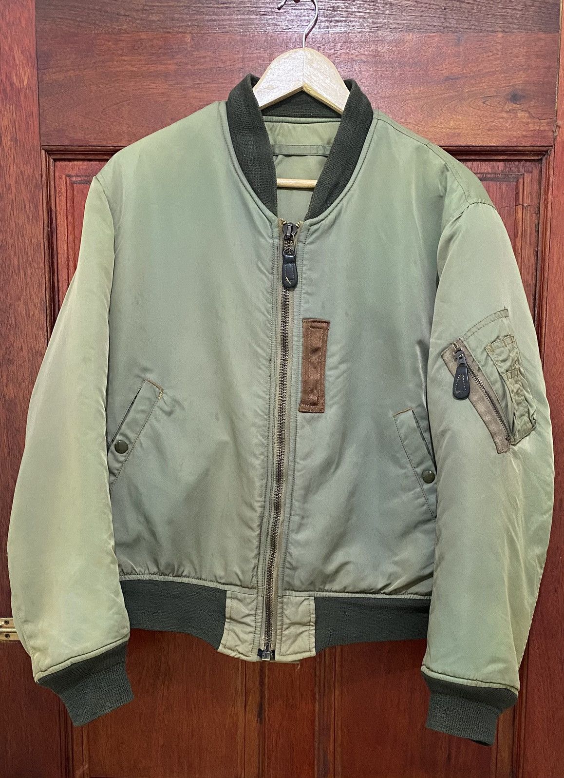 Vintage Vintage USAF Military Jacket Like Buzz Rickson’s Size US L / EU 52-54 / 3 - 1 Thumbnail