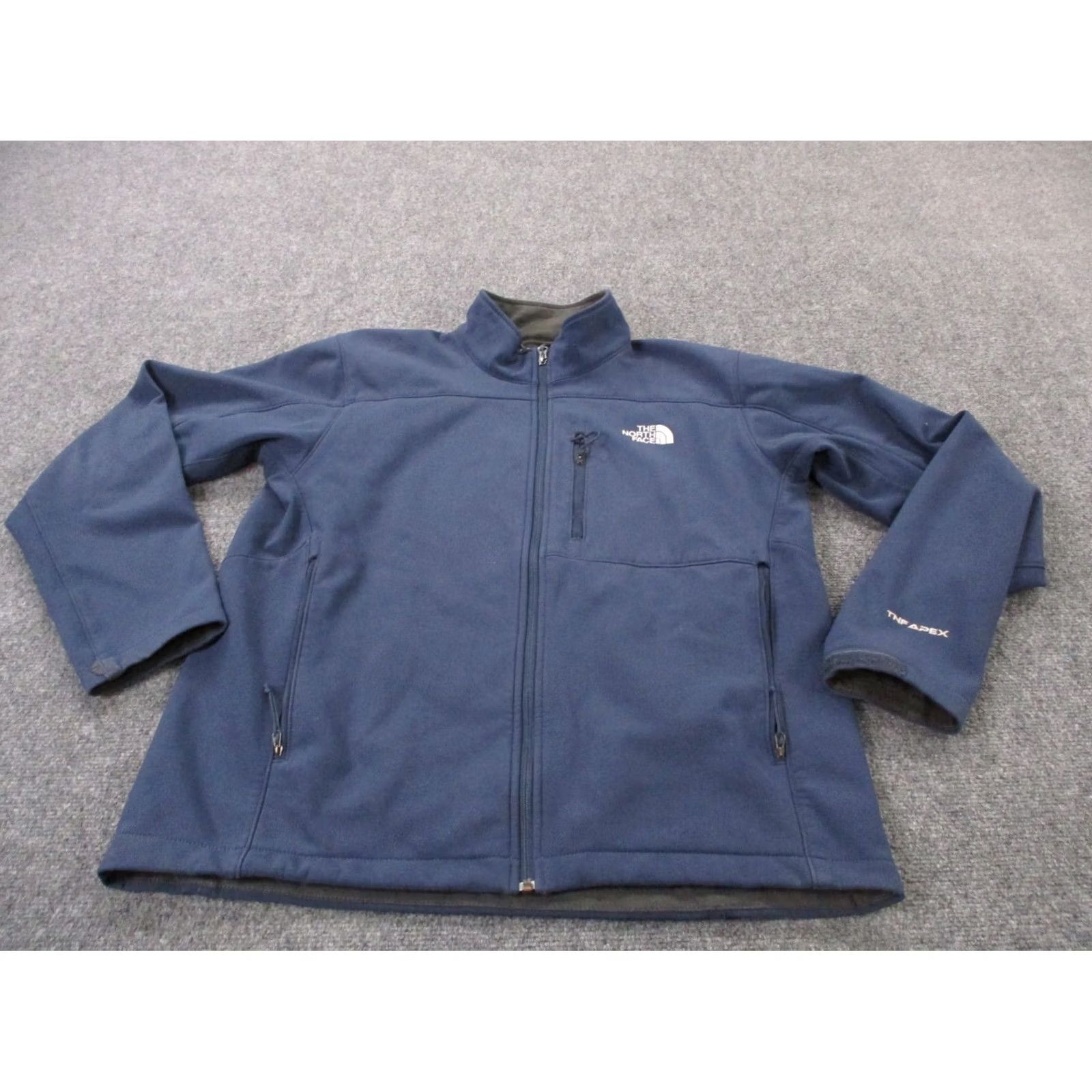 The North Face The North Face Jacket Mens L Blue TNF Apex Softshell Outdoors Hiking Camping Active Size US L / EU 52-54 / 3 - 2 Thumbnail