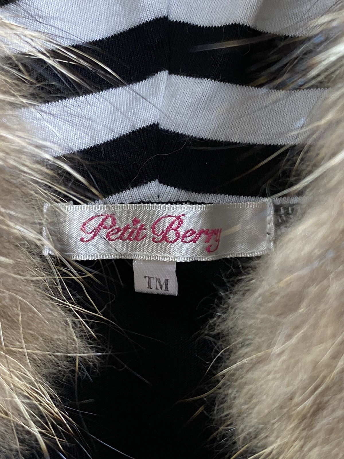 Petit Berry Fur Hoodie IfsixLgb Style