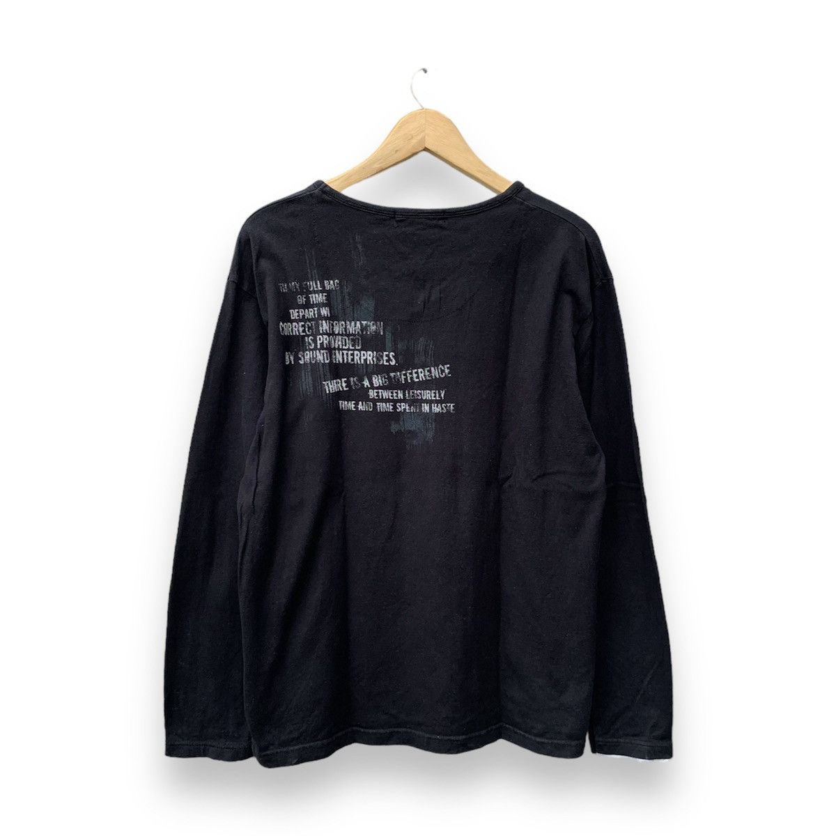 Japanese Brand Bossy hill poem longsleeave tee Size US L / EU 52-54 / 3 - 3 Thumbnail