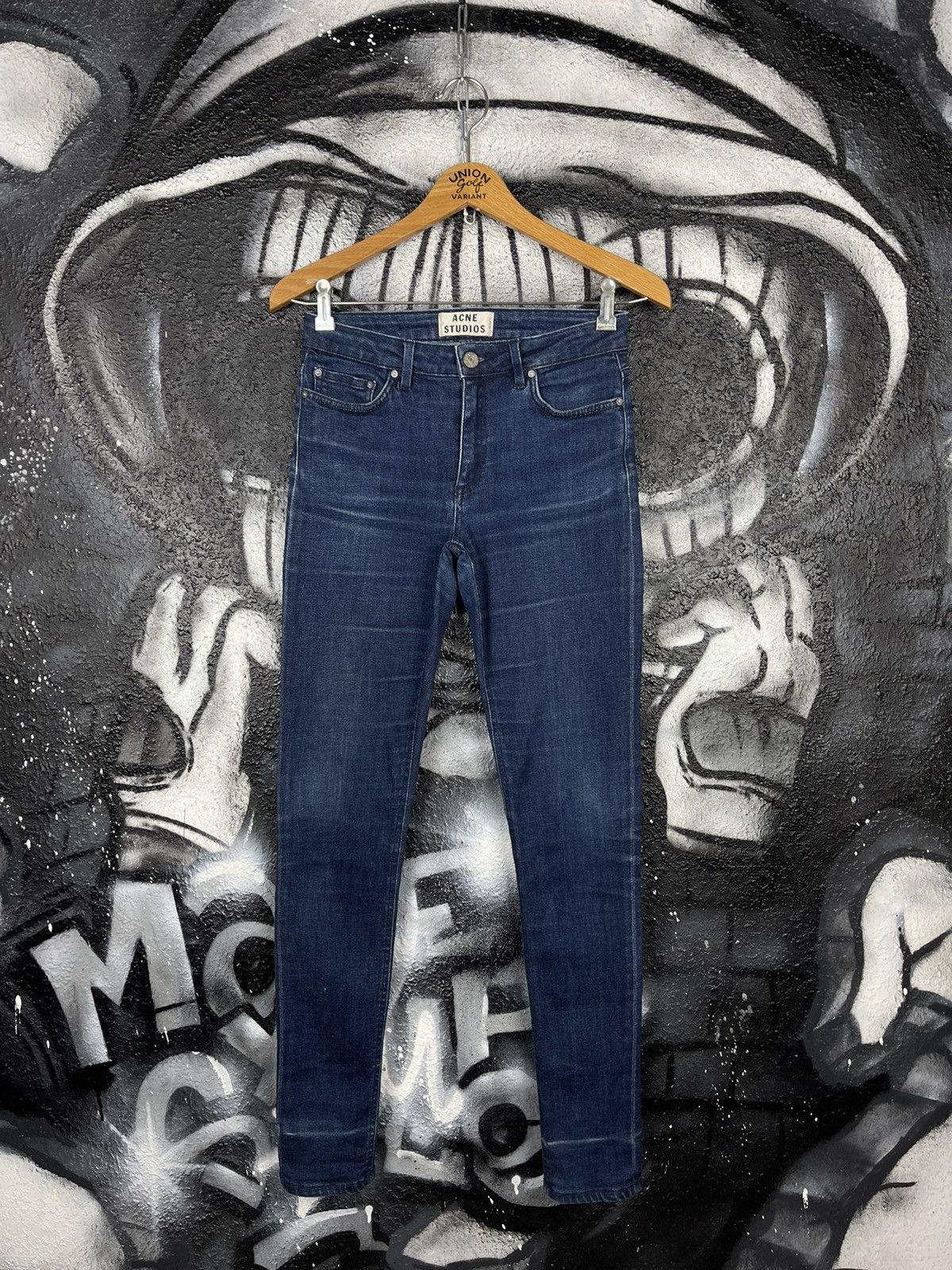 Acne Studios Acne Studios Skin 5 Soft Rinse Jeans Woman’s Size 28/34 Size 28" / US 6 / IT 42 - 2 Thumbnail