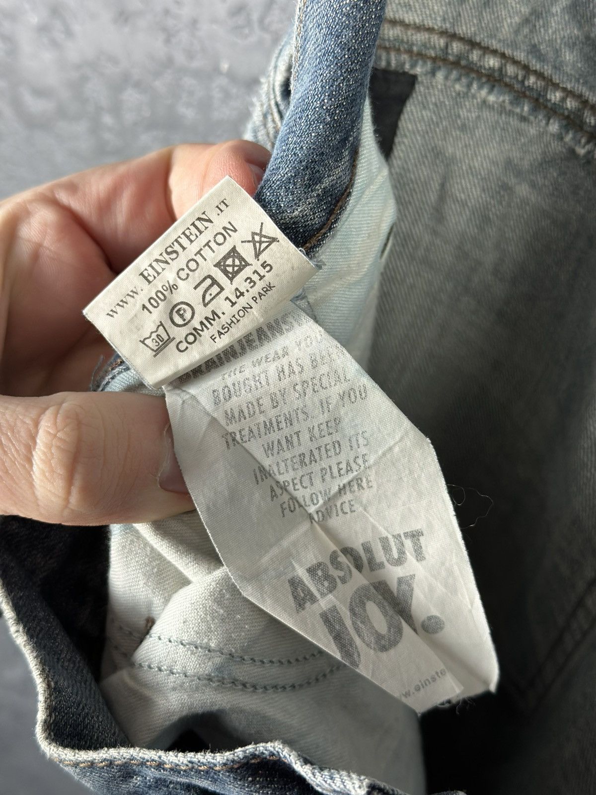 Absolut Joy Absolut Joy Distressed Faded Denim Jeans Size US 34 / EU 50 - 12 Thumbnail