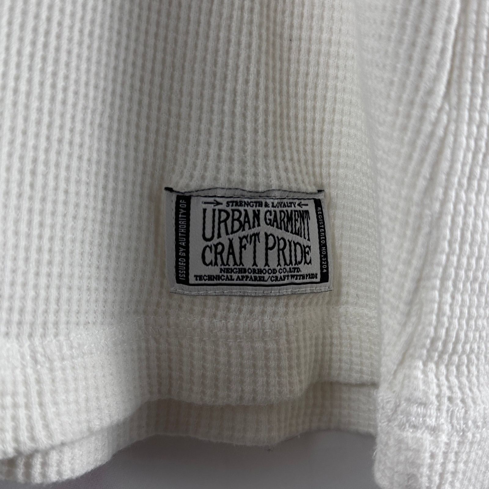 Neighborhood Dirty Co. White Waffle Longsleeve Thermal Size US S / EU 44-46 / 1 - 3 Thumbnail