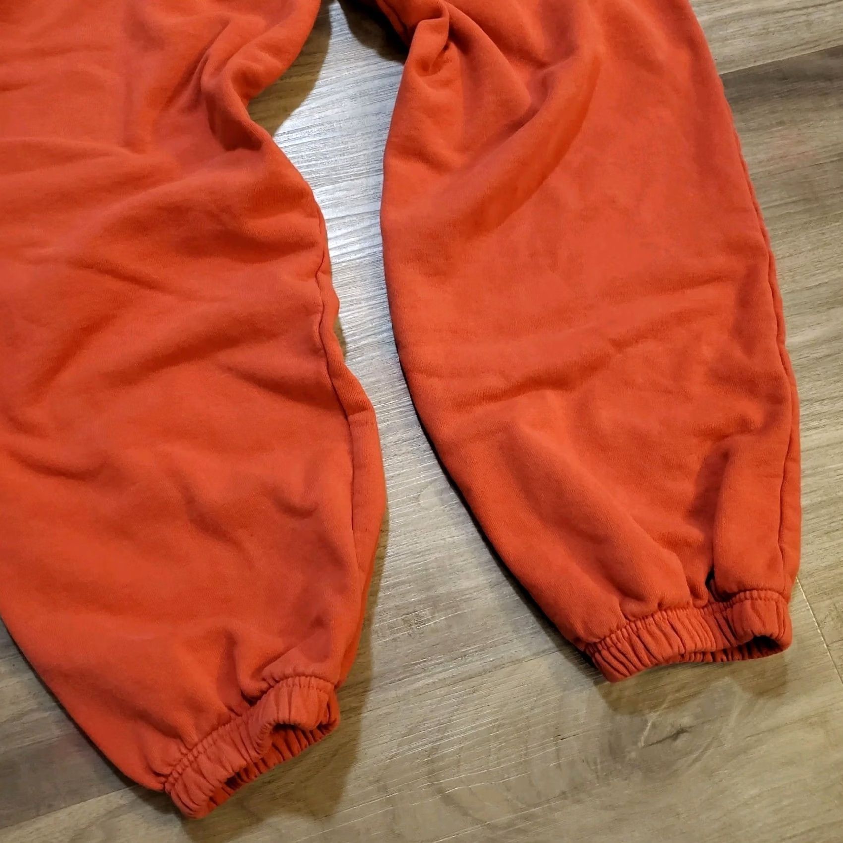 Jordan Brand VINTAGE Air Jordan Pants Mens M Red Flight Fleece Sweatpants Joggers EUC Size US 31 - 4 Thumbnail