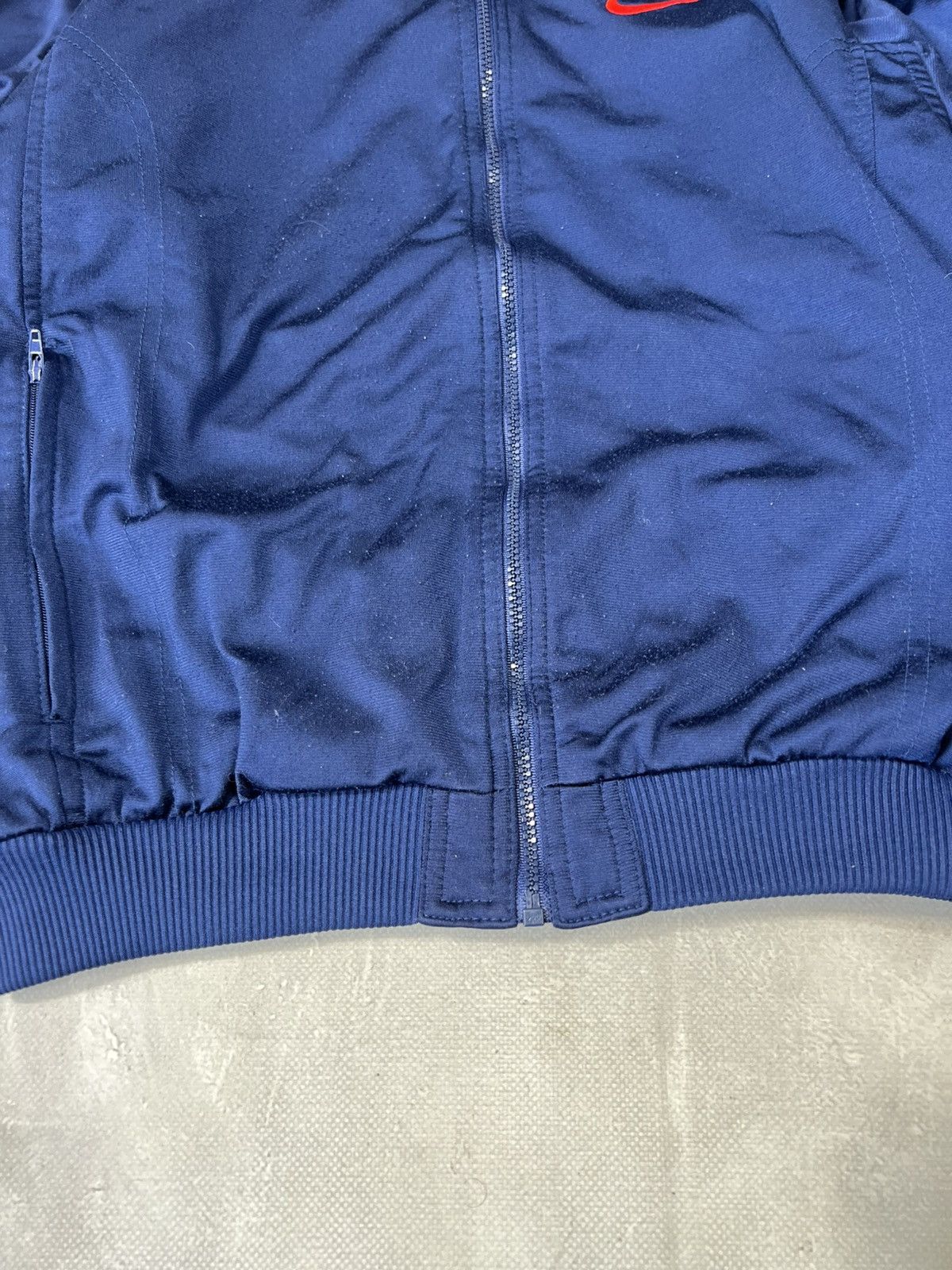 Nike × Vintage Vintage 90s Nike Zip Jacket Size US S / EU 44-46 / 1 - 10 Thumbnail