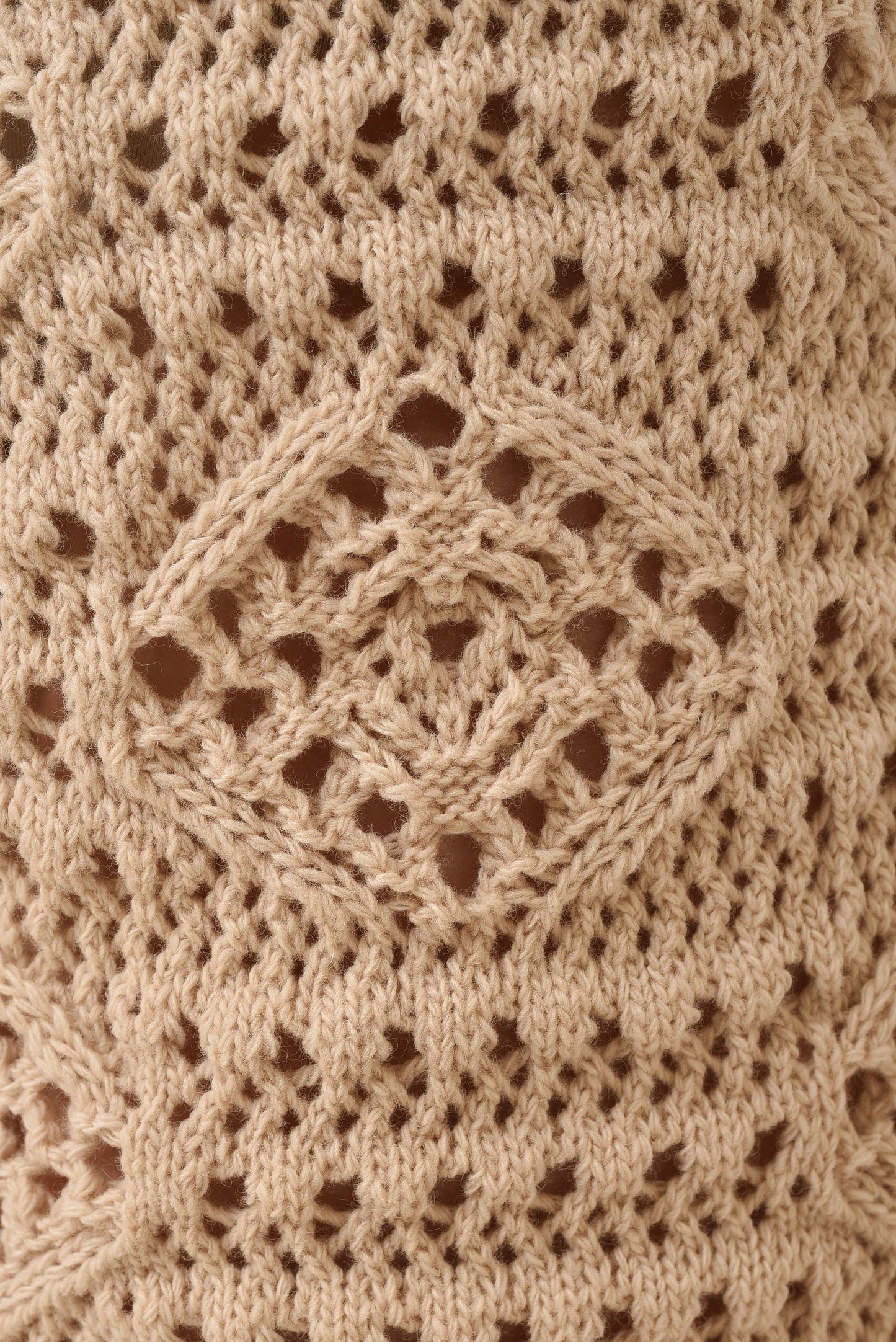 Saint Laurent Paris o1s1wg110924 Low-Waisted Crochet Shorts in Wool in Beige Size 27" / US 4 / IT 40 - 5 Thumbnail
