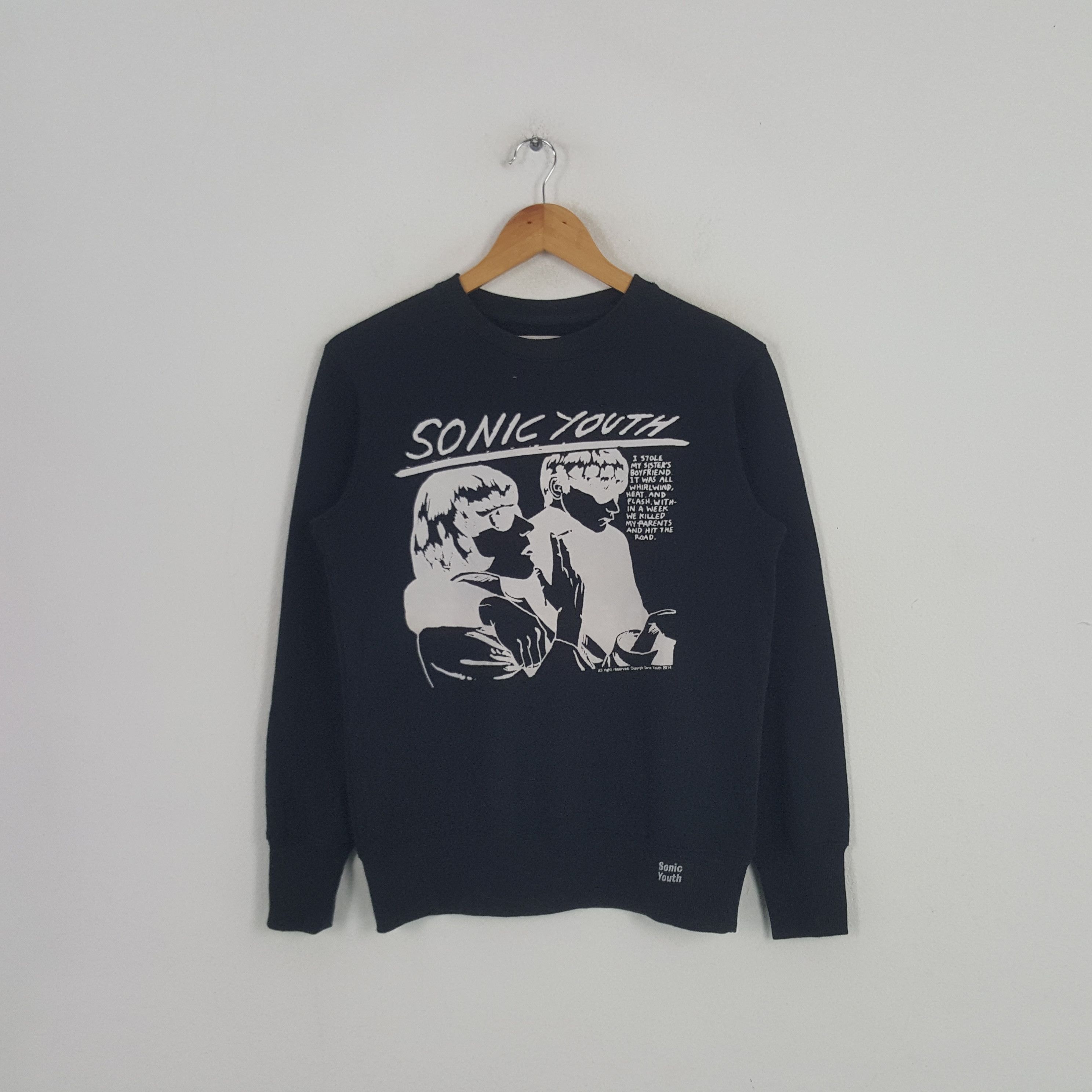 Band Tees × Vintage Vintage Sonic Youth American Rock Band Sweatshirt Size US XS / EU 42 / 0 - 1 Thumbnail