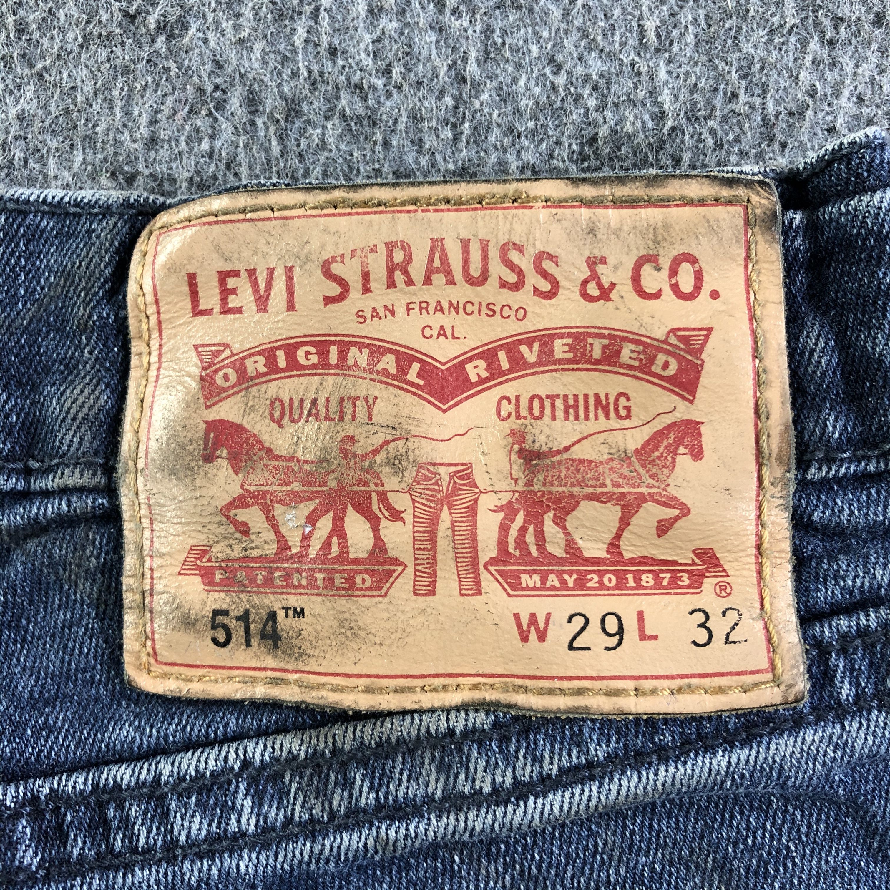 Levi's Vintage Blue Wash Levis 514 Jeans-J4205 Size US 29 - 5 Thumbnail