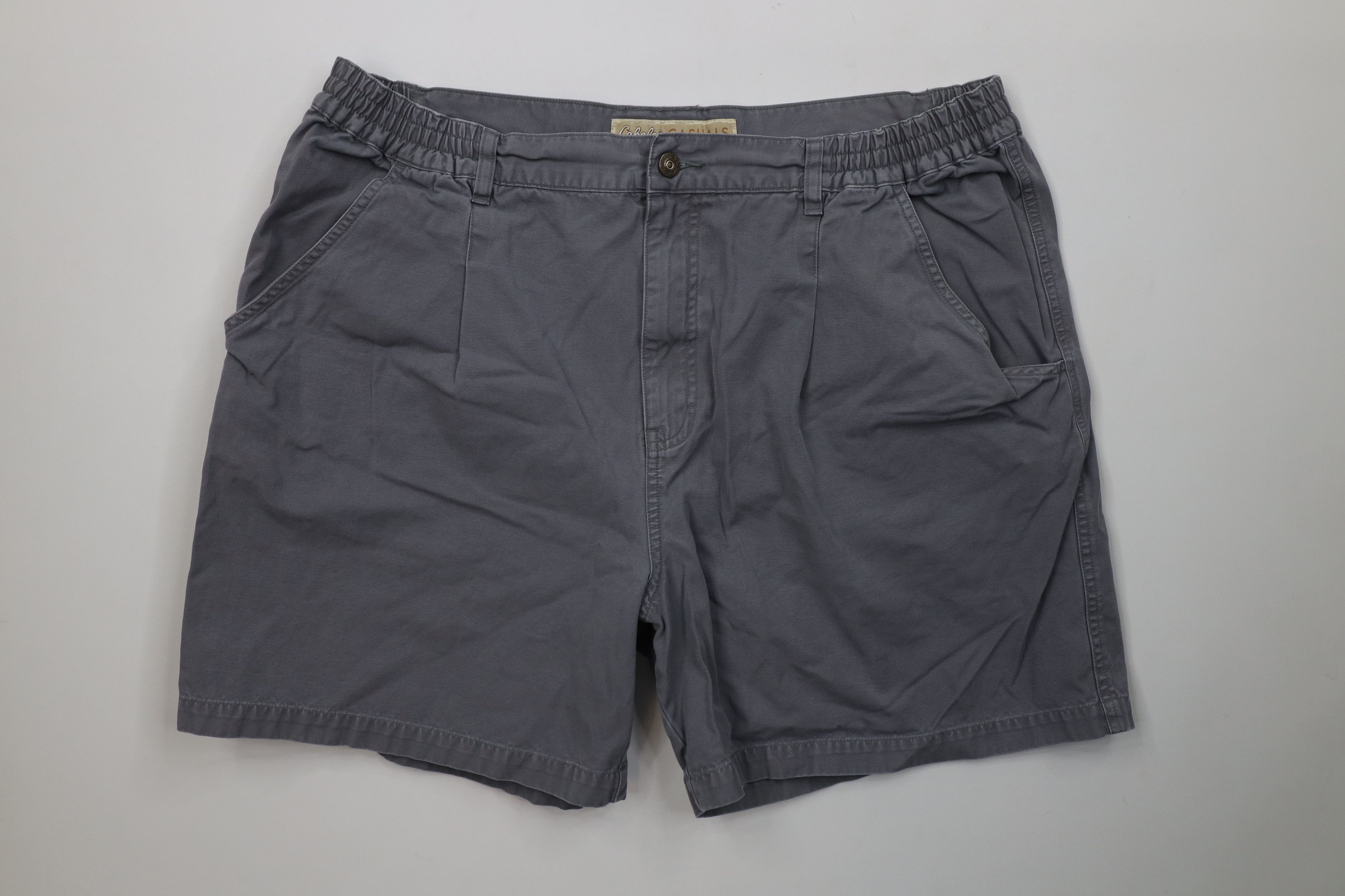 Cabelas Vintage Cabelas Above Knee Trekking Shorts Gray Cotton Size US 36 / EU 52 - 1 Thumbnail