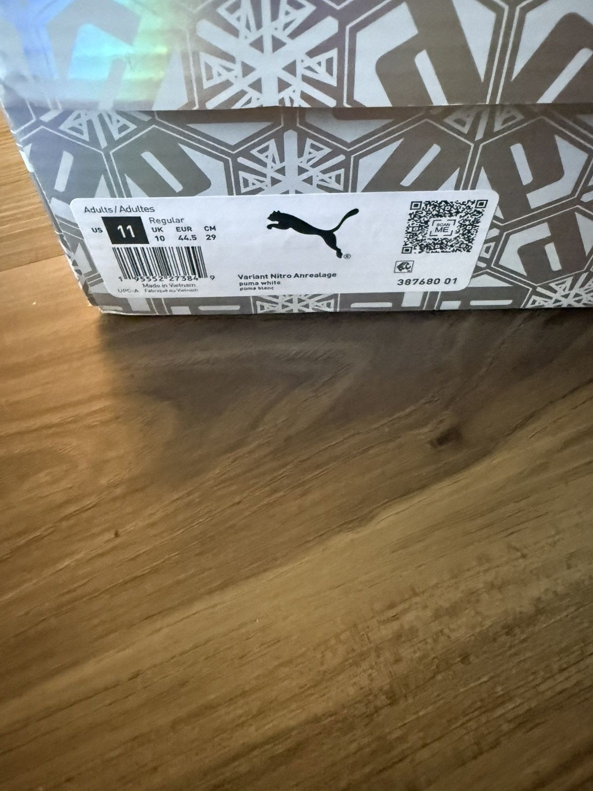 Puma Puma x Anrealage Nitro Futuristic White Men’s 11 Worn Once Size US 11 / EU 44 - 2 Thumbnail