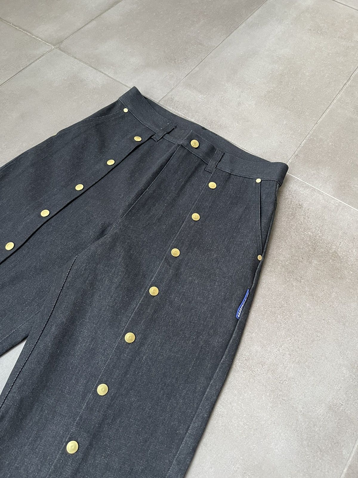 !DS! SS23 Nikolaj Storm Chaco Washed Black Pants