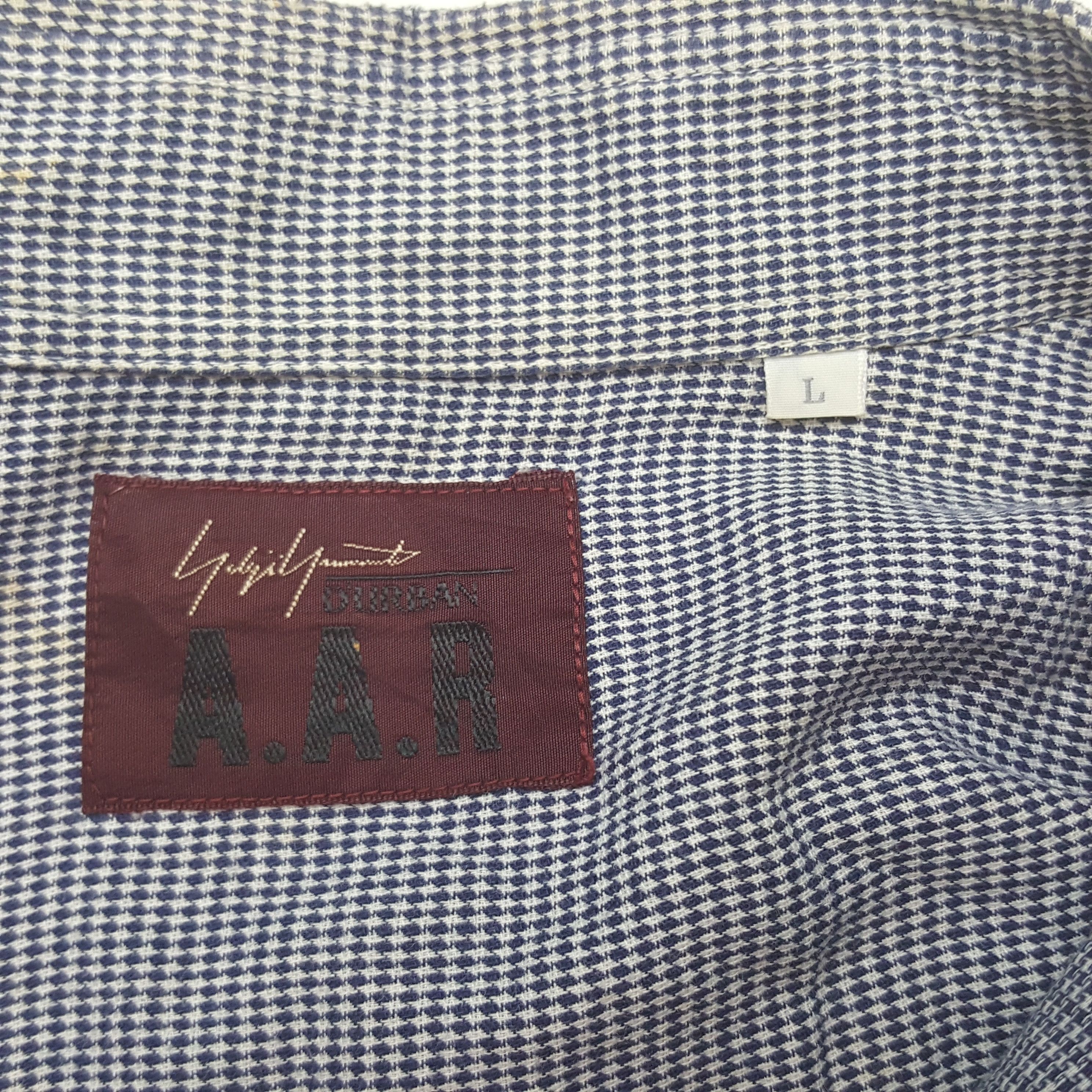 Yohji Yamamoto Vintage A.A.R by Yohji Yamamoto Shirt Button Up RR14 Size US L / EU 52-54 / 3 - 5 Thumbnail
