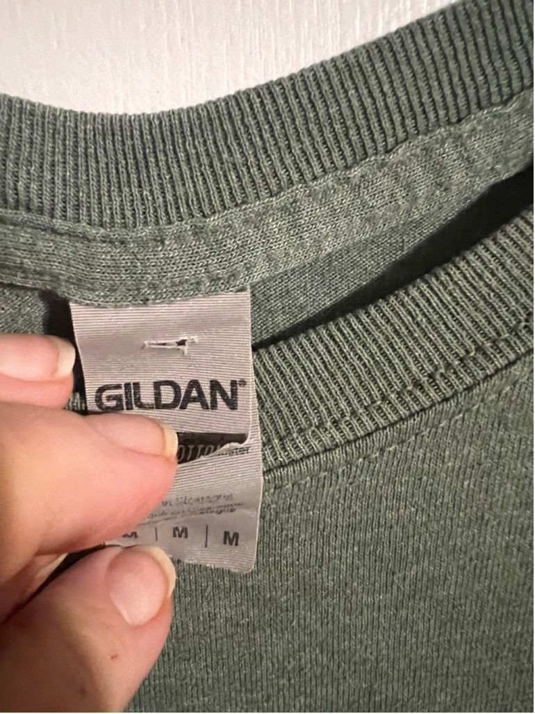 Gildan Men's Gildan Country Life Short Sleeve Tee M Green Yellow Size US M / EU 48-50 / 2 - 4 Thumbnail