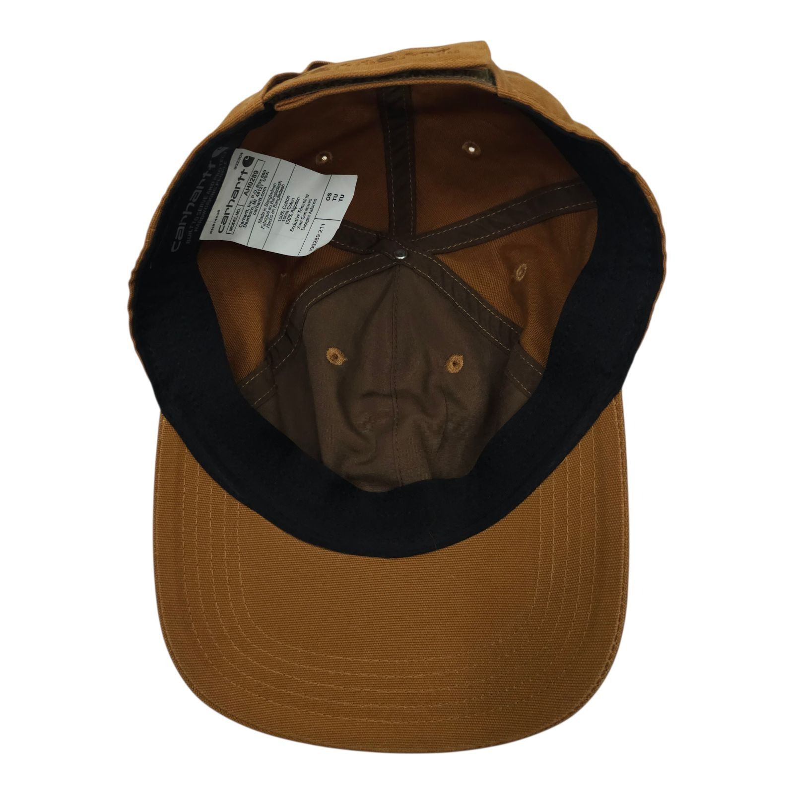 Carhartt Carhartt Odessa Canvas Strapback Cap Hat Cotton Leatherette Size ONE SIZE - 5 Thumbnail