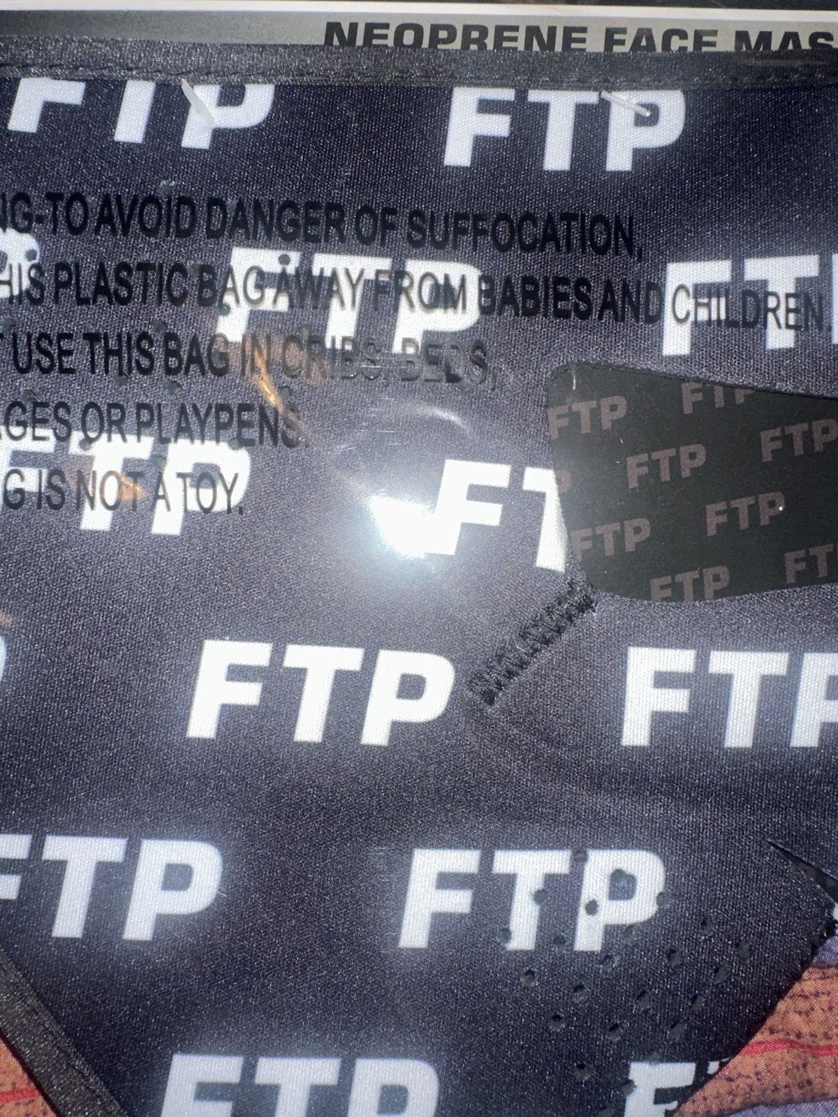 Fuck The Population ALL OVER LOGO NEOPRENE MASK Size ONE SIZE - 4 Thumbnail
