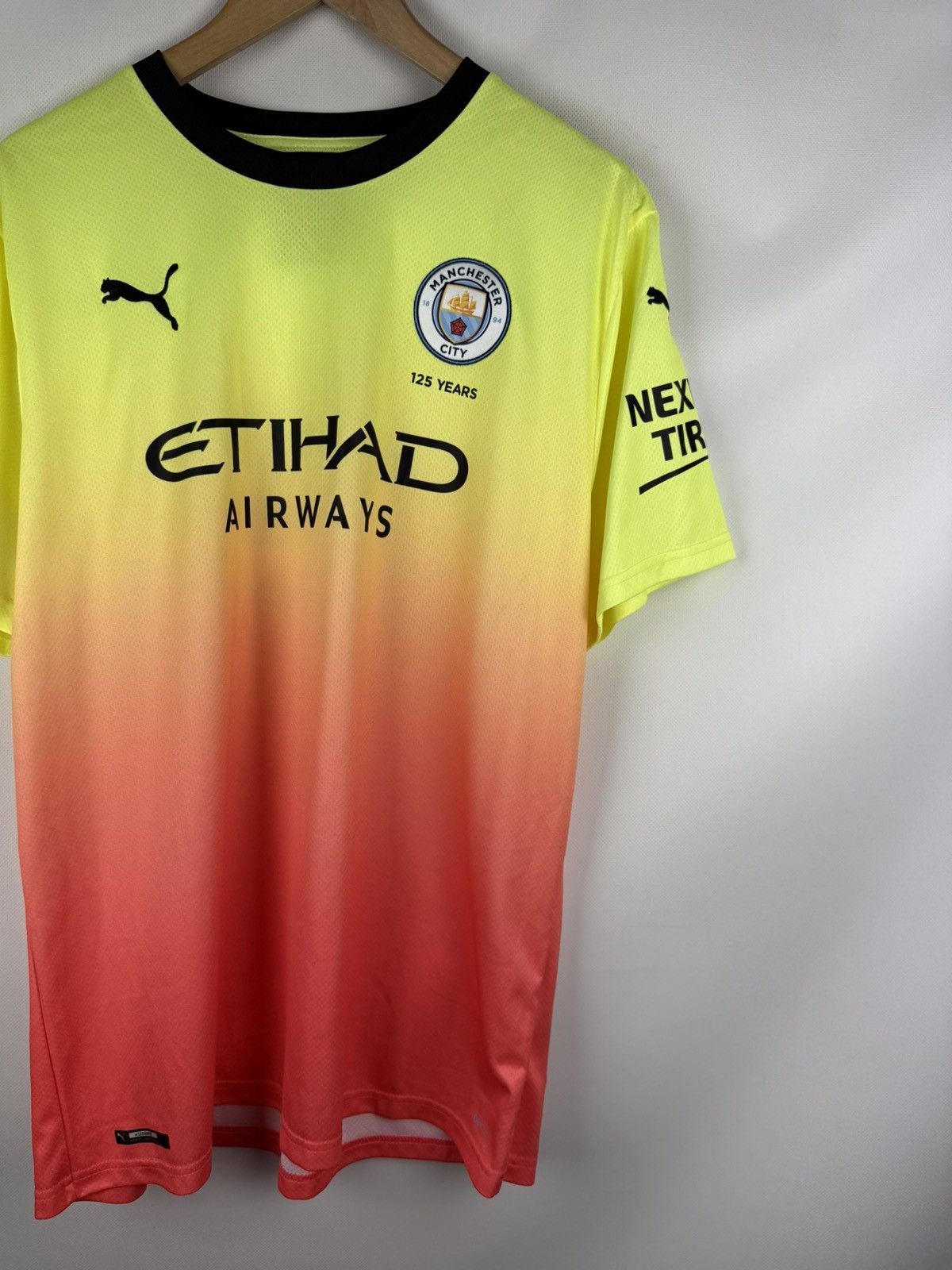 Puma Manchester City 2019-20 Third Kit #16 Rodrigo Jersey Shirt Size US XL / EU 56 / 4 - 3 Thumbnail
