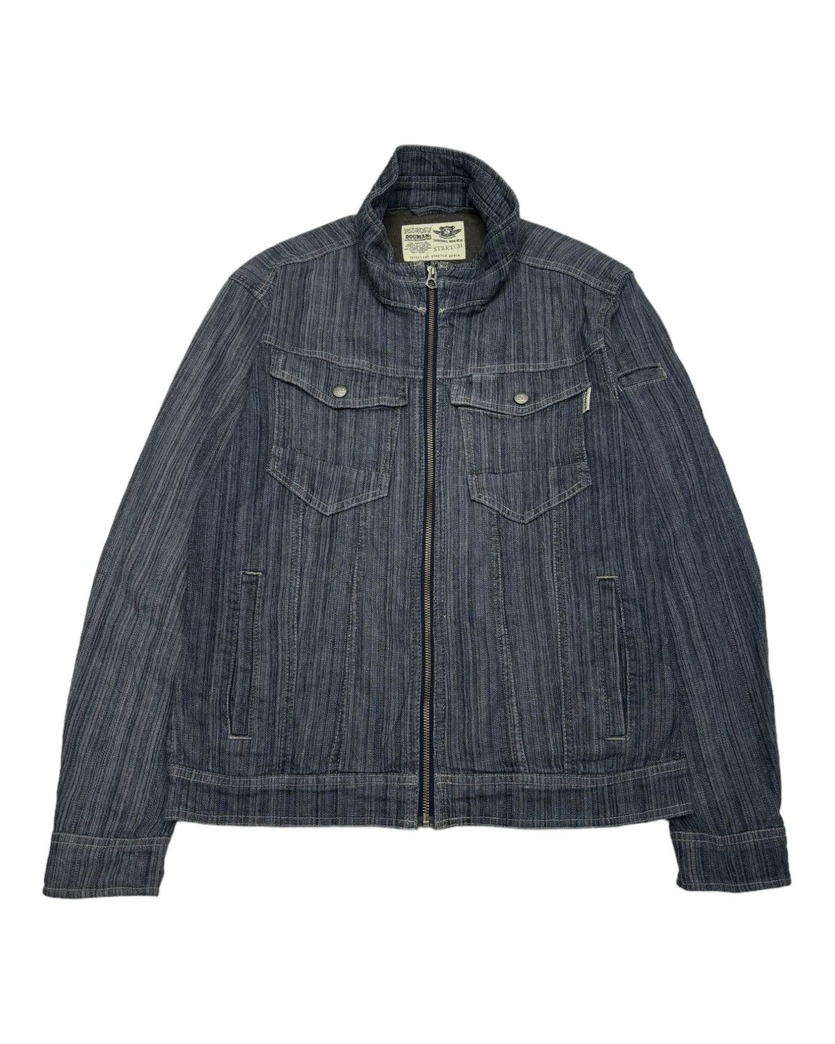 Dogtown 🔥VINTAGE DOGMAN DENIM WORK WEAR JACKET Size US M / EU 48-50 / 2 - 4 Thumbnail
