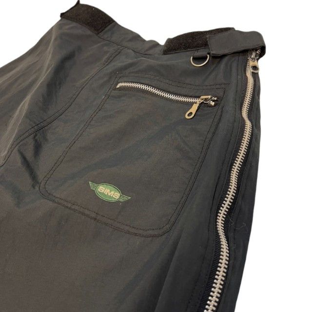 Vintage Sims Vintage Snowboard Pants Heavy Full Zipper Black Men’s Size US 42 / EU 58 - 6 Thumbnail