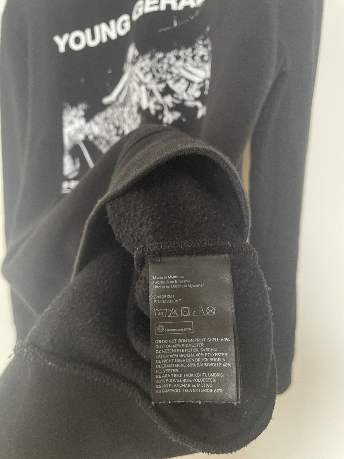 G-Eazy × H&M Young Gerald G-Eazy Crewneck Vintage rap hip-hop USA y2k Size US M / EU 48-50 / 2 - 3 Thumbnail