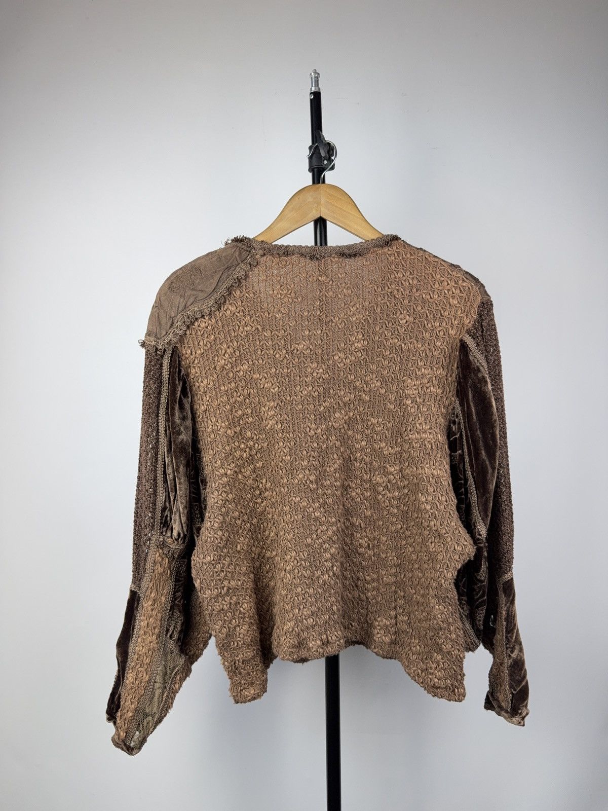Japanese Brand Designer Avant Garde Retro Barroco Fluffy knitted sweater Size M / US 6-8 / IT 42-44 - 10 Thumbnail