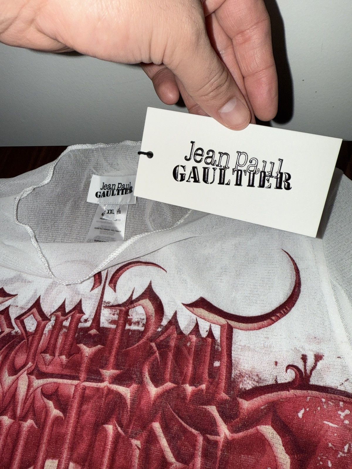Jean Paul Gaultier Jean Paul Gaultier Gargoyle Top Size XXL / US 16-18 / IT 52-54 - 7 Thumbnail