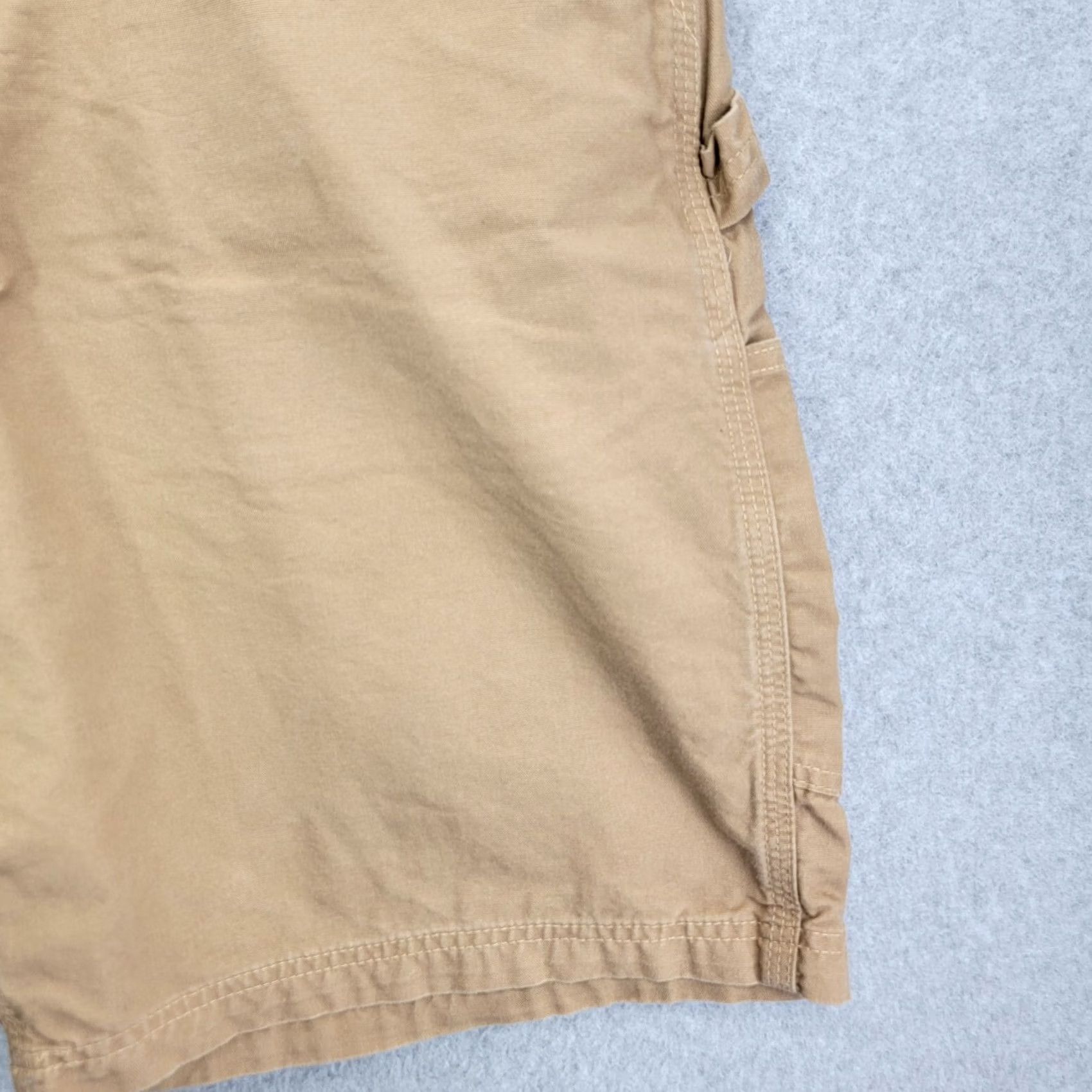 Carhartt Carhartt Shorts Mens 42 Dark Khaki Size B147 DKH Canvas Carpenter Work Size US 42 / EU 58 - 5 Thumbnail