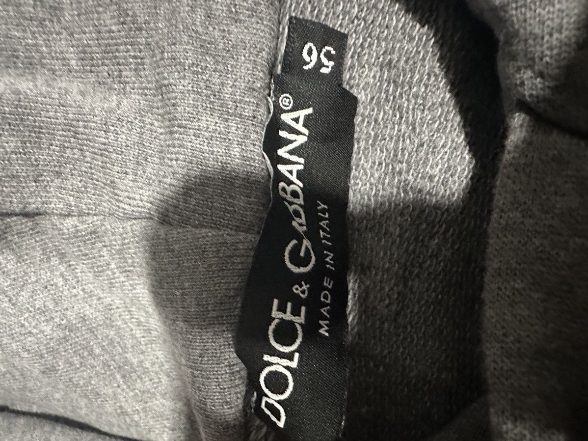 Dolce & Gabbana DOLCE & GABBANA CREST LOGO GREY HOODIE Size US XXL / EU 58 / 5 - 3 Thumbnail