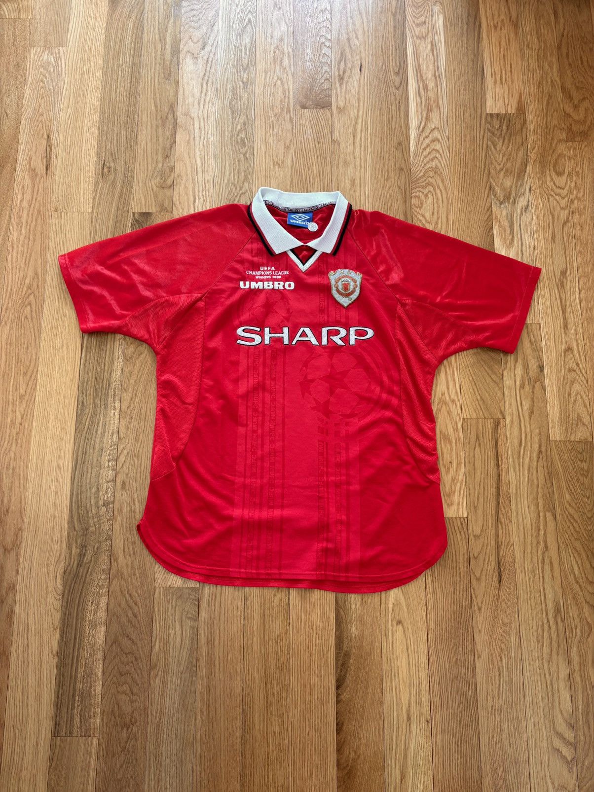 Umbro Manchester United 1999/2000 Champions League Umbro Kit XL Size US XL / EU 56 / 4 - 1 Thumbnail