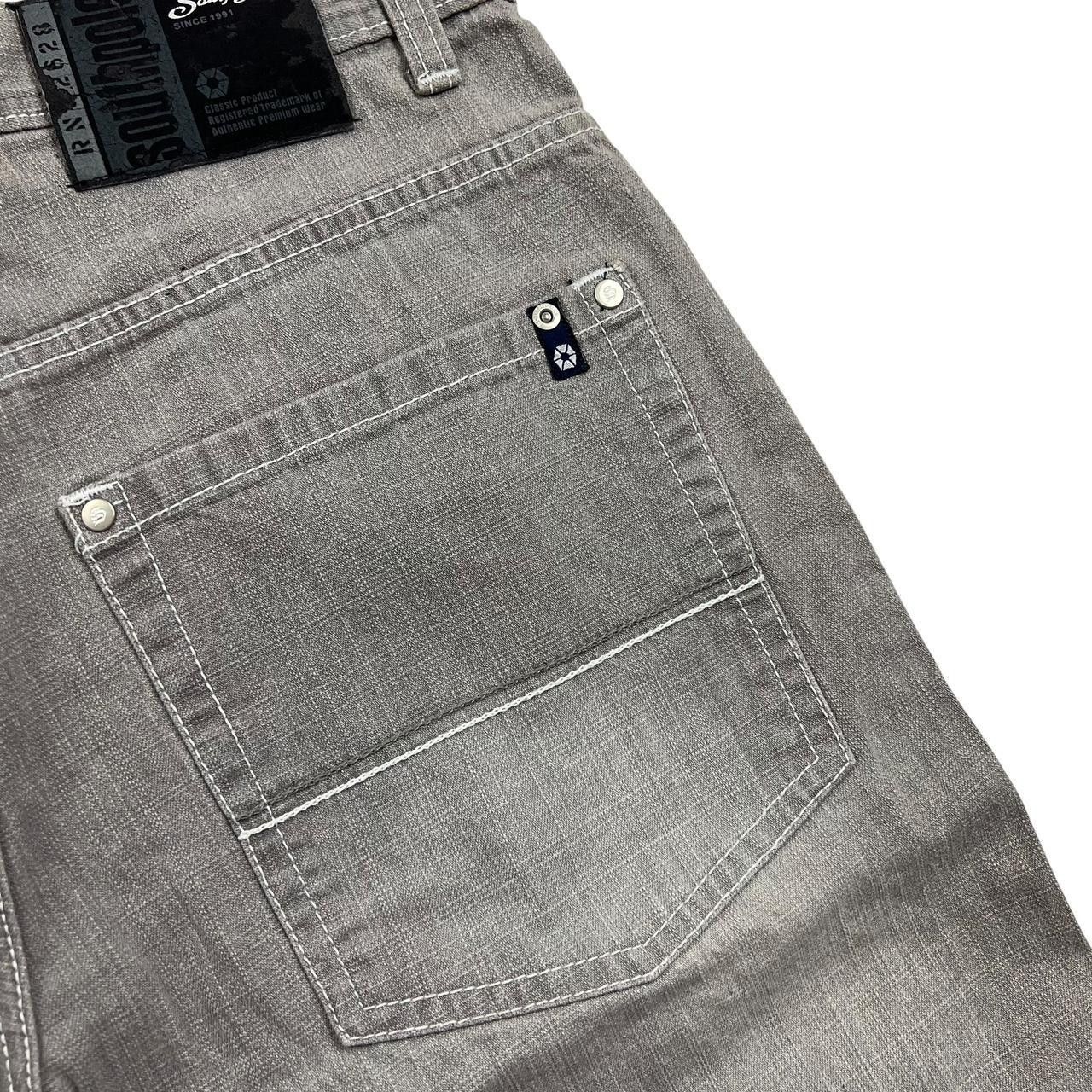 Southpole Vintage Southpole Baggy Denim Shorts / Jorts - Waist: 34" Size US 34 / EU 50 - 3 Thumbnail