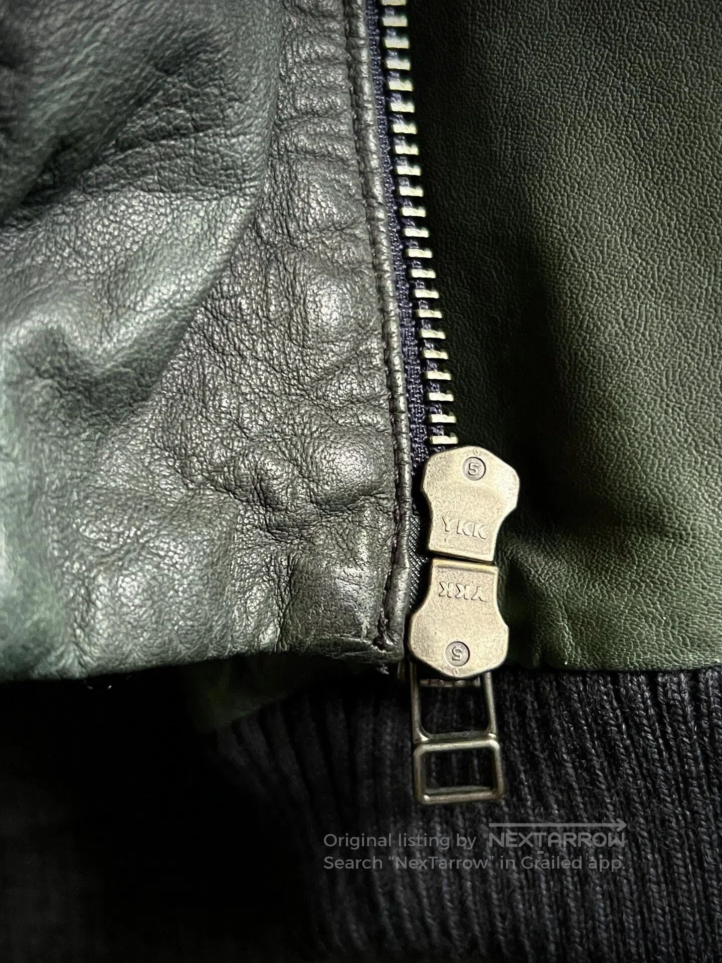 Rick Owens Avant-Garde Black Leather Jacket. Size US M / EU 48-50 / 2 - 5 Thumbnail