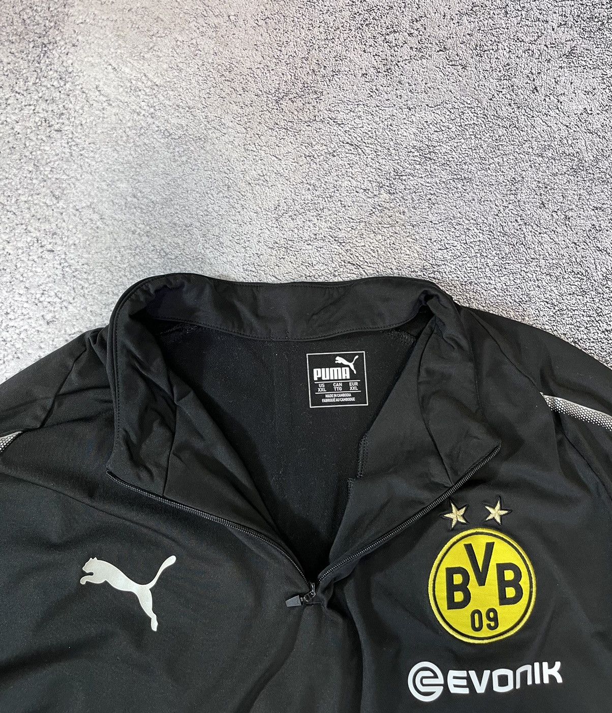 Puma Puma Borussia Dortmund 1/4 Training Top With Sponsor Logo Size US XXL / EU 58 / 5 - 7 Thumbnail