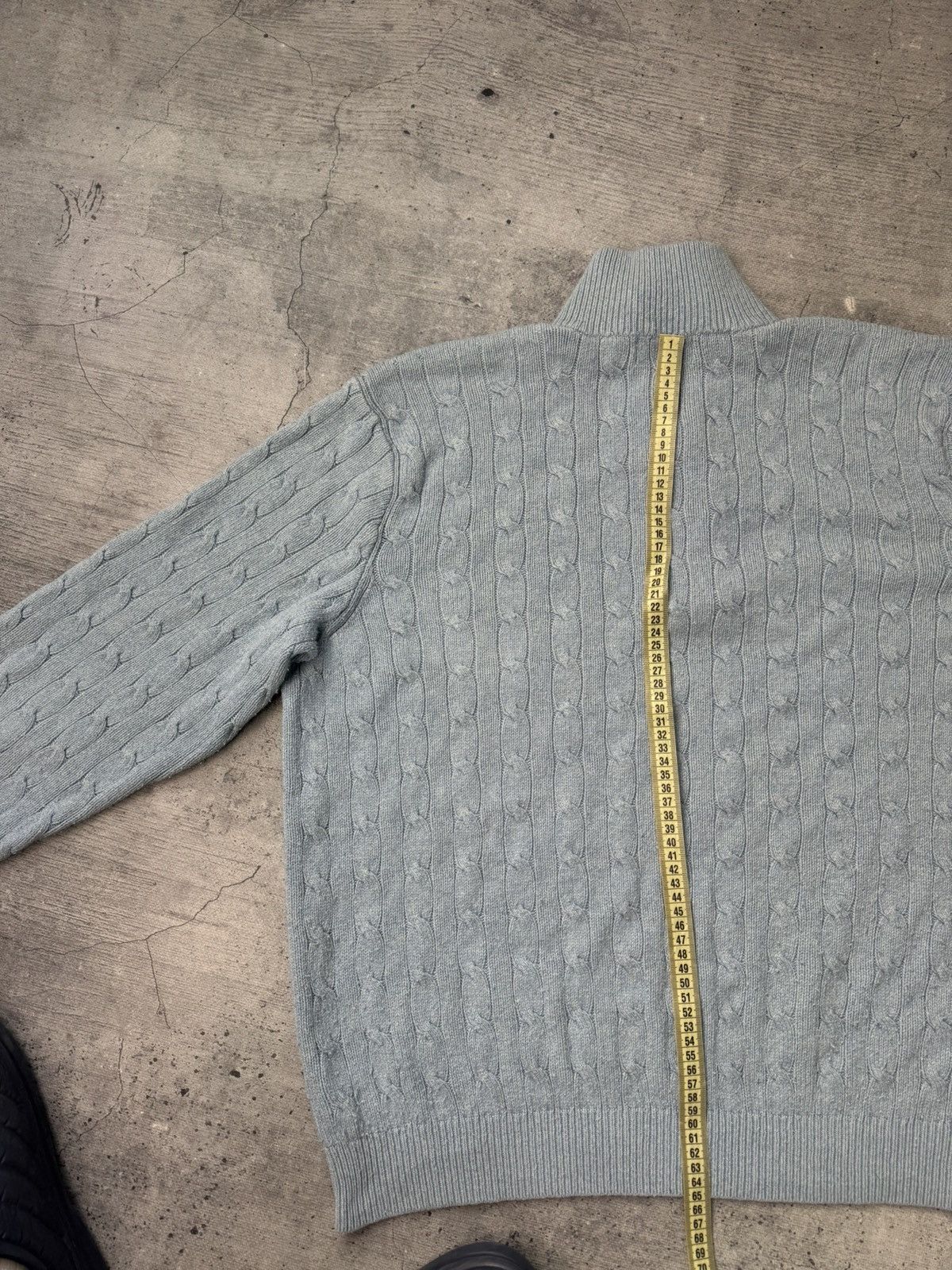 Polo Ralph Lauren Vintage 90S Polo Ralph Lauren PRL Knited 1/3 Zip Sweater Size US L / EU 52-54 / 3 - 15 Thumbnail