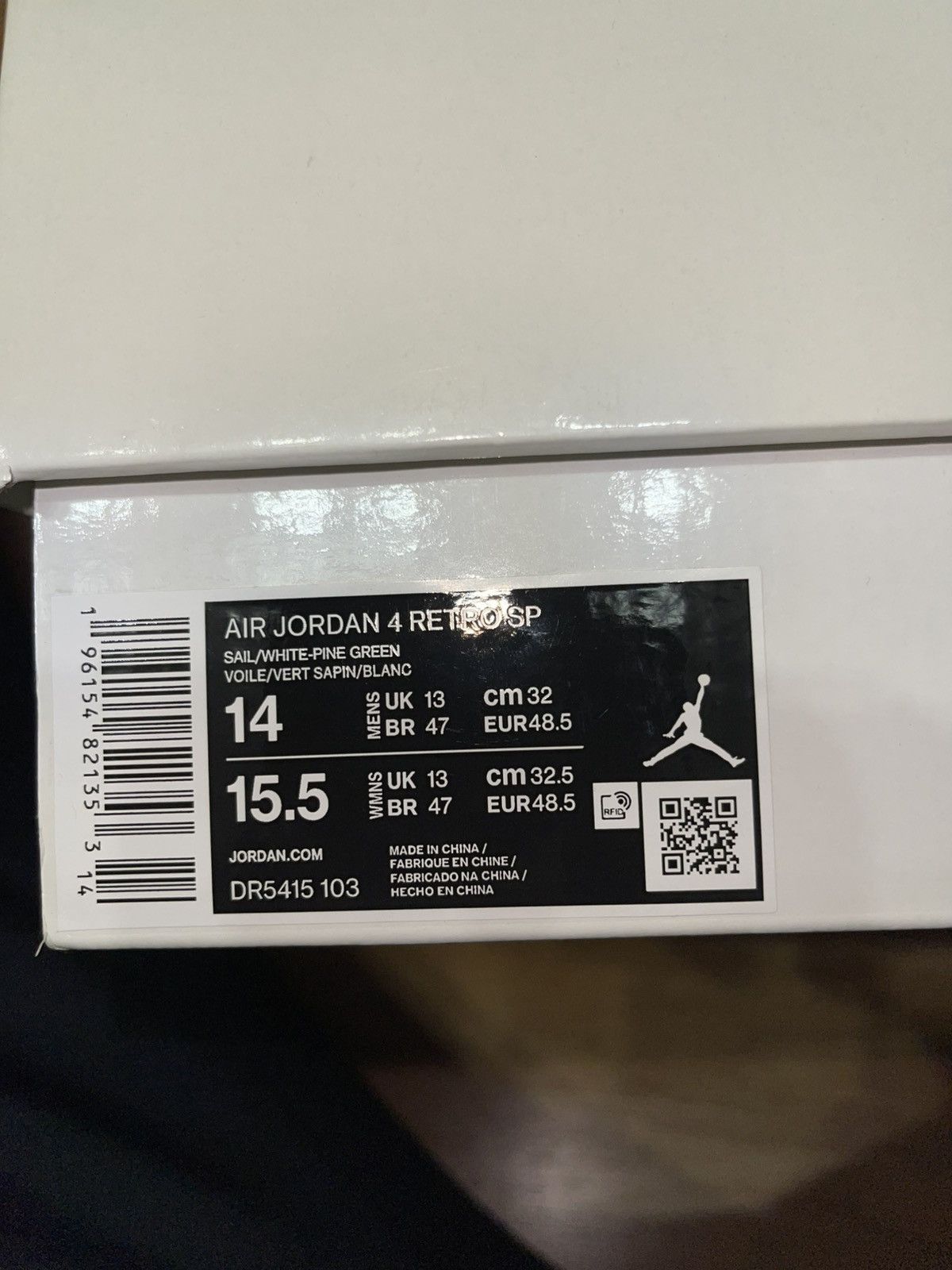 Jordan Brand Jordan 4 SB Pine Green Size US 14 / EU 47 - 8 Thumbnail