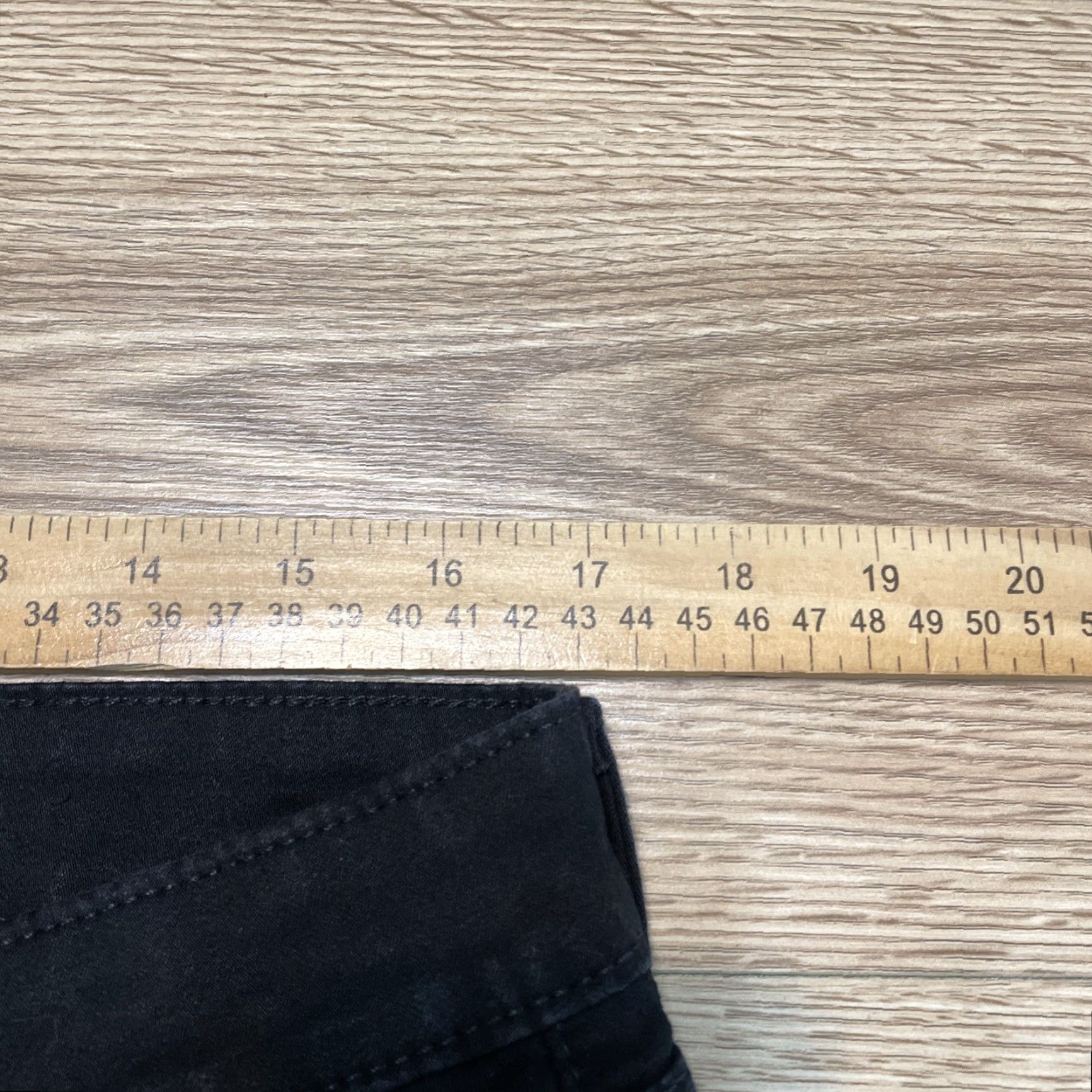 Vintage Levi Strauss Signature Gold Women's Black Stretch Mid Rise Skinny Pants 16M Size 38" / US 16 / IT 52 - 5 Thumbnail