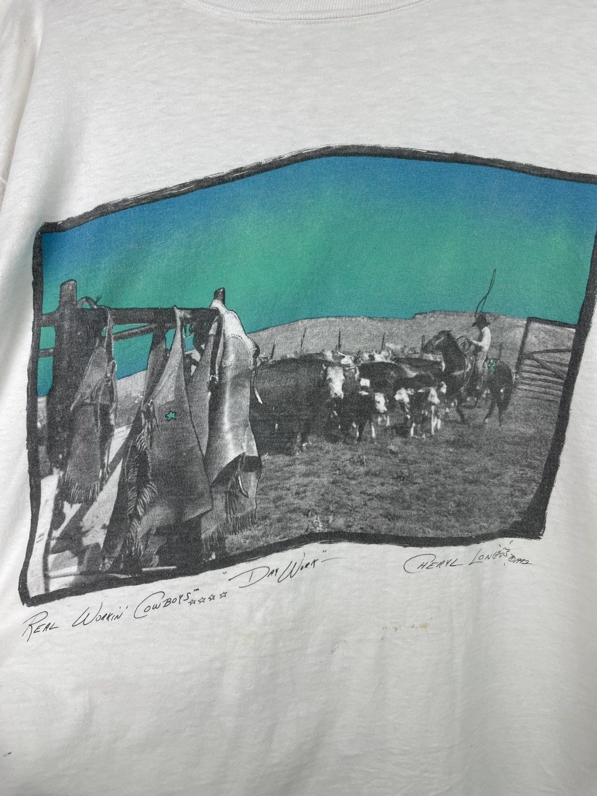 Cowboy Equipment × Vintage 90s Pure West by Cheryl Long Western | Made in Texas USA Size US M / EU 48-50 / 2 - 11 Thumbnail