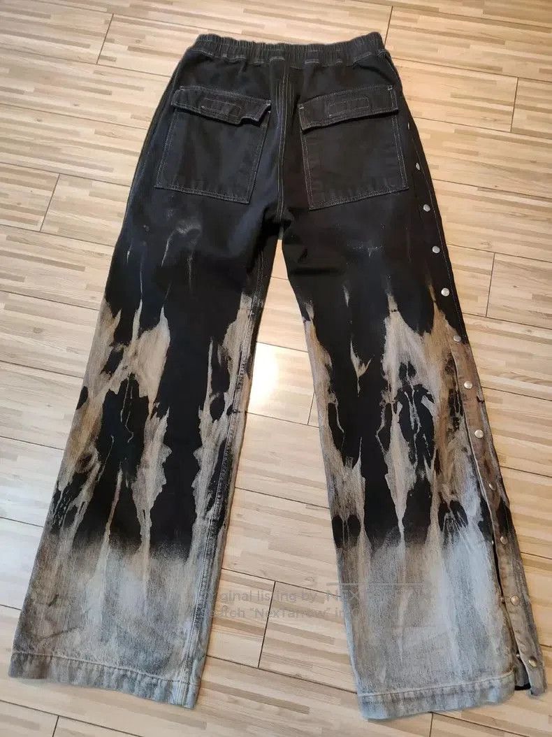 Rick Owens Drkshdw Rick Owens DRKSHDW Flame Button Pants. Size US 34 / EU 50 - 2 Thumbnail