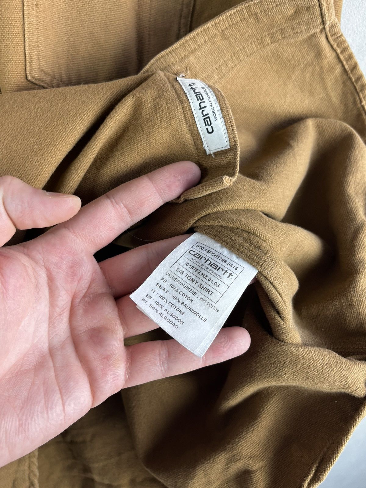 Carhartt Carhartt Tony Shirt - Brown - Men’s Size US M / EU 48-50 / 2 - 10 Thumbnail