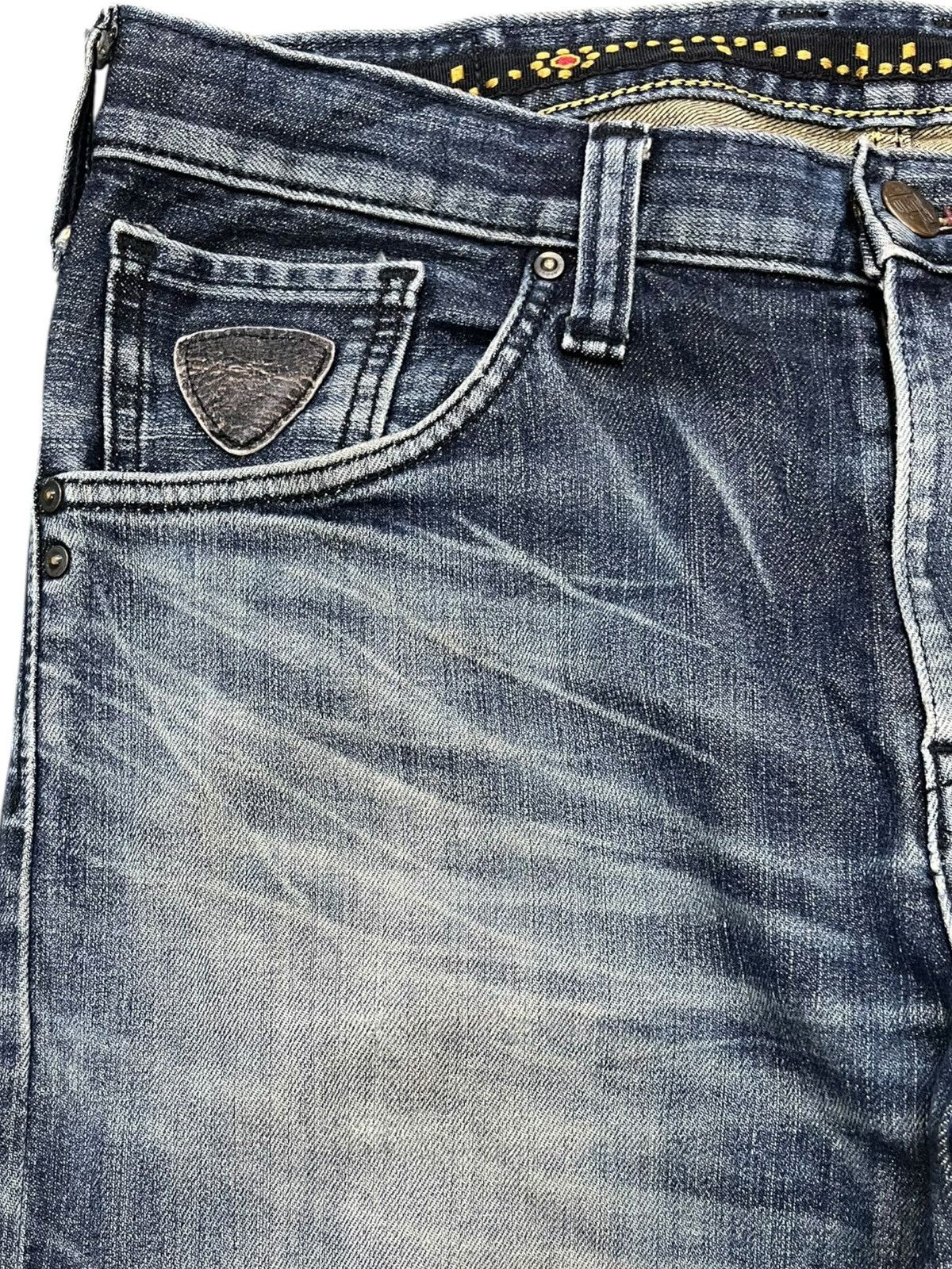 Edwin Vintage Edwin Exclusive Vintage Arrowline Zipper Denim Size US 33 - 5 Thumbnail
