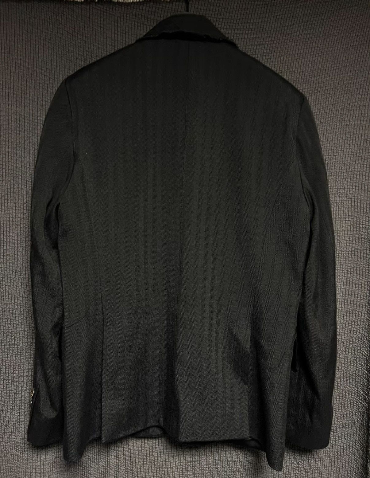Song For The Mute Song for the Mute asymmetric patchwork blazer Size 40L - 2 Thumbnail