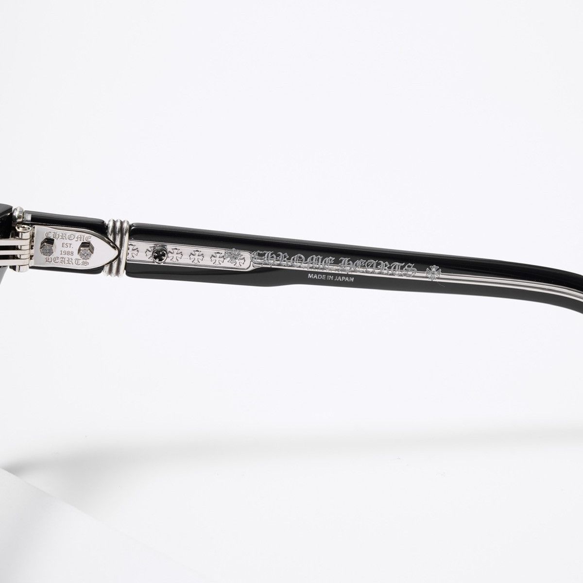 Chrome Hearts CHROME HEARTS DOOABLE BLACK GLASSES Size ONE SIZE - 4 Thumbnail