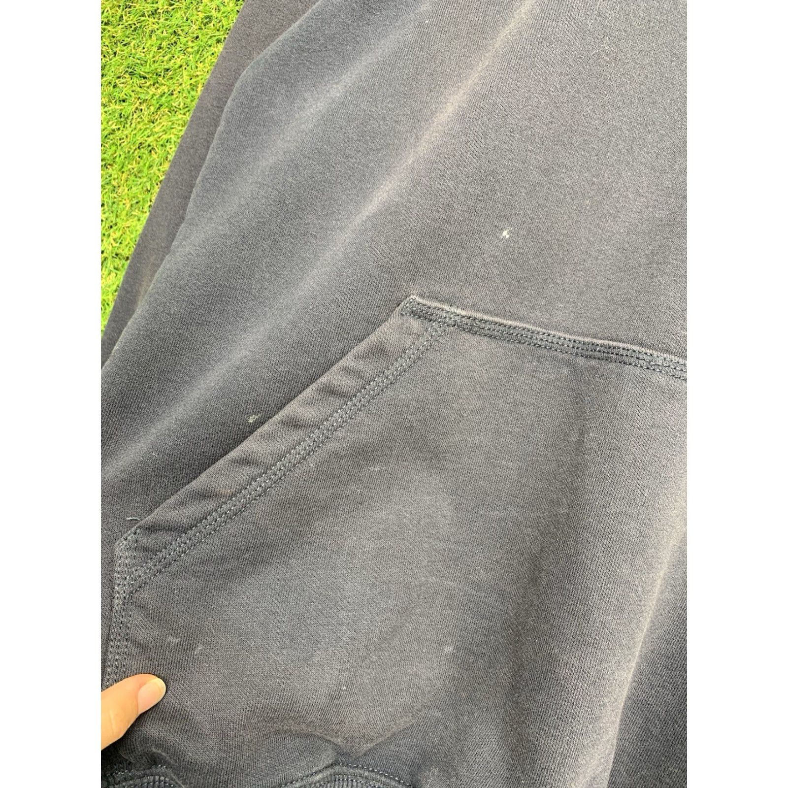 Carhartt Carhartt Hoodie Mens Heavyweight Rain Defender Pullover S Blue Fleece Cotton Blend 2000s Outdoor Workwear Mens Size US S / EU 44-46 / 1 - 4 Thumbnail