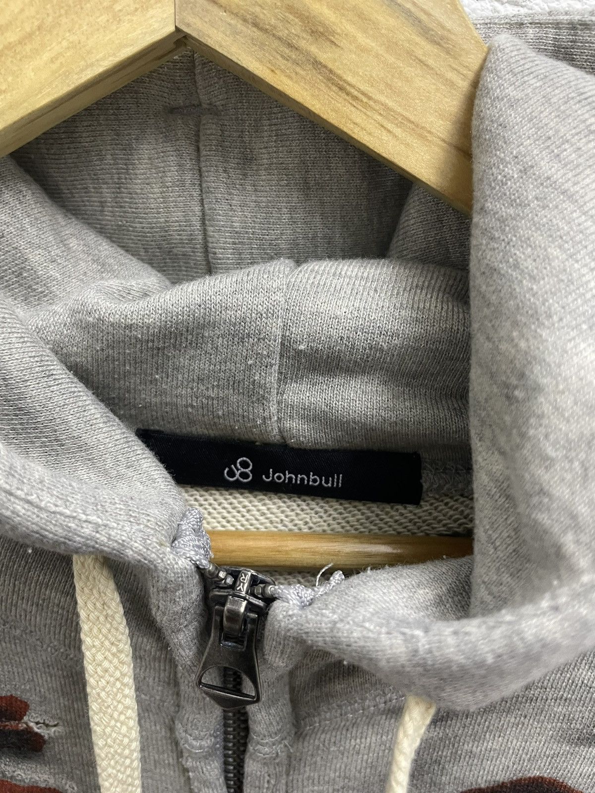 Designer Vintage Johnbull Thrashed Hoodies Distressed ERD Grunge Size US M / EU 48-50 / 2 - 6 Thumbnail
