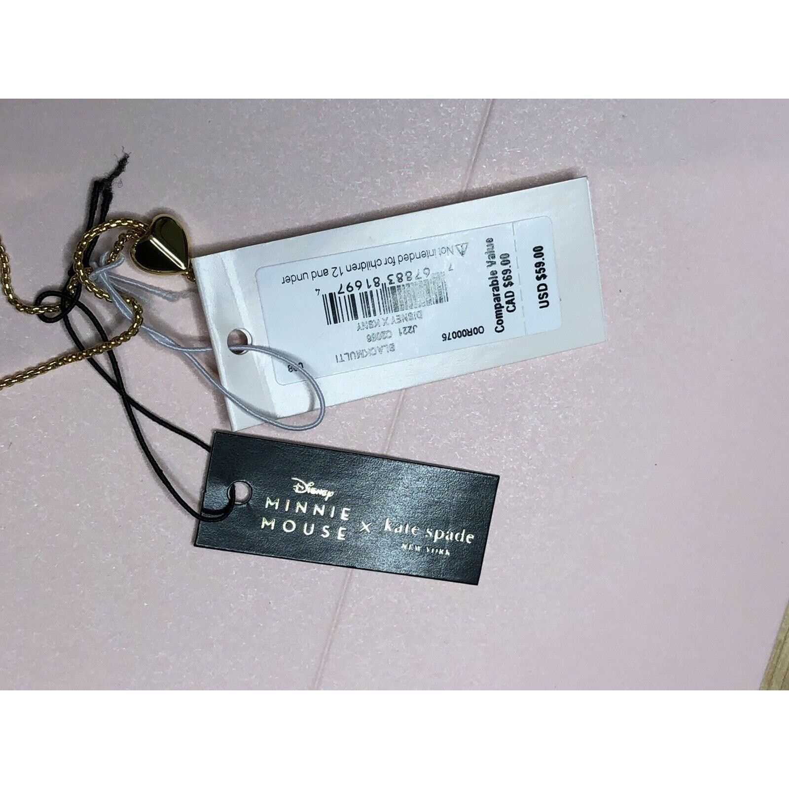 Kate Spade Kate Spade Disney Minnie Mouse Face charm Slider Bracelet Size ONE SIZE - 8 Thumbnail